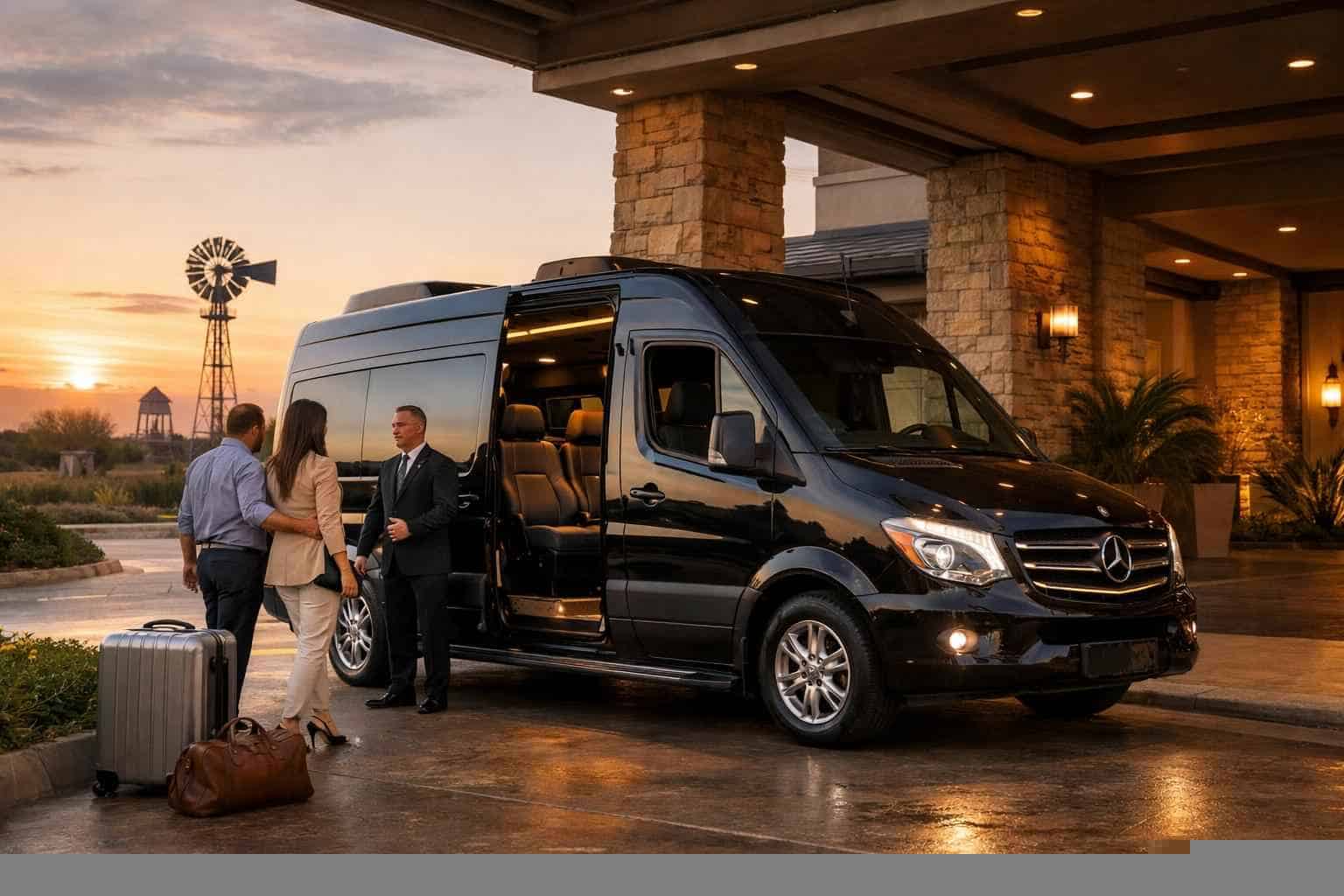 Best Passenger Van with Driver in Selma Texas