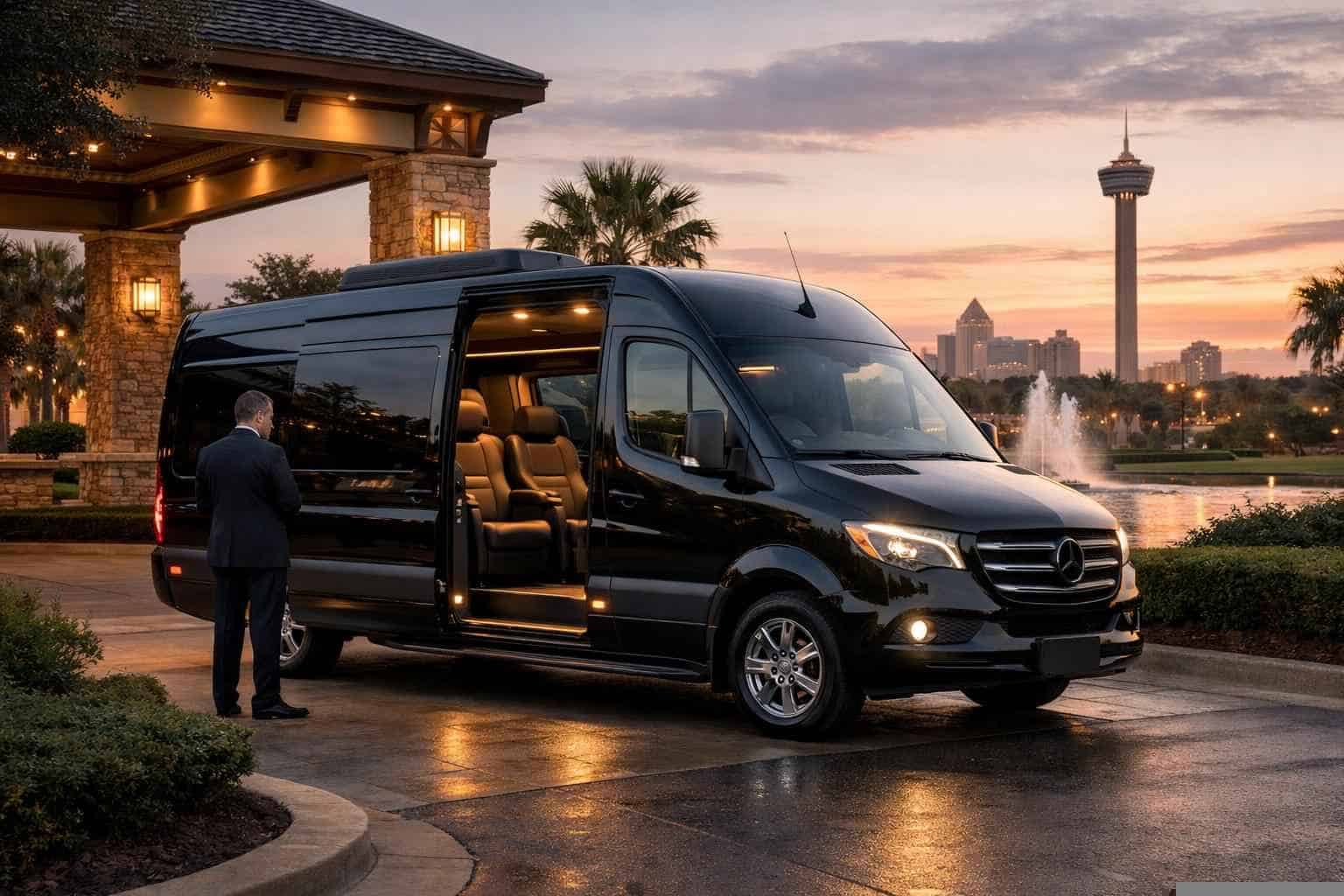 Best Passenger Van with Driver in Windcrest Texas