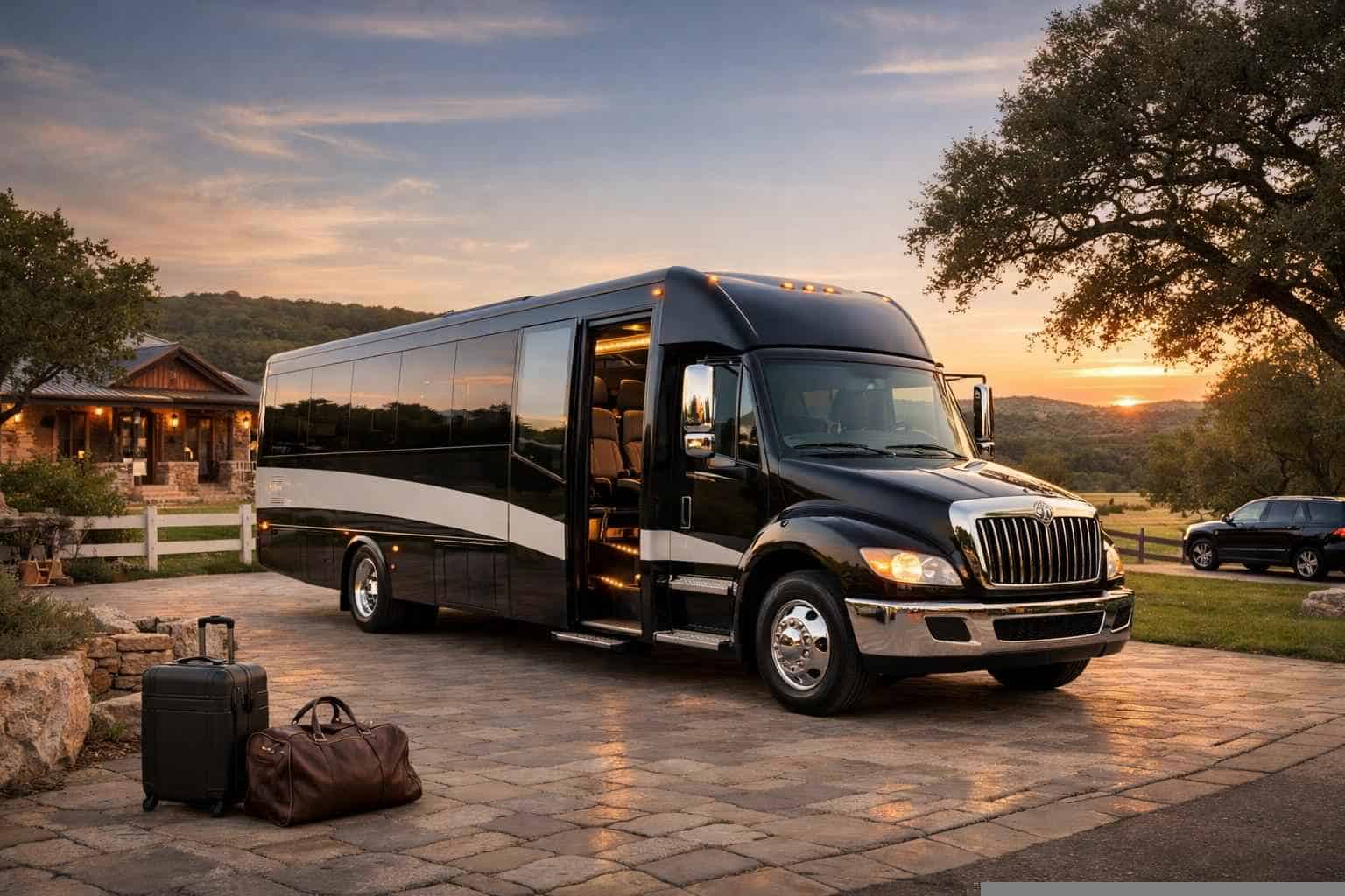 Best Shuttle Bus Rental in Bulverde Texas