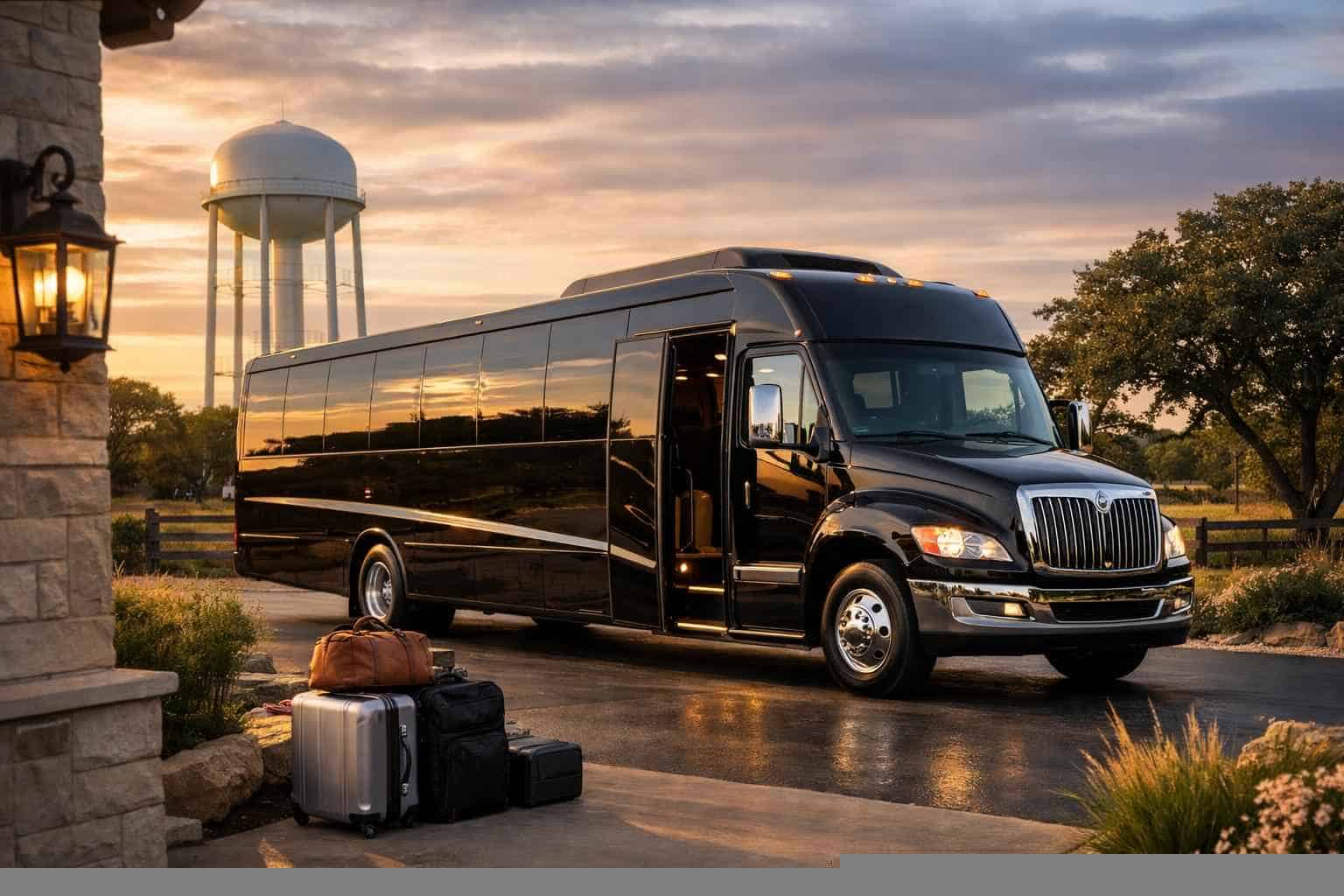 Best Shuttle Bus Rental in Cibolo Texas
