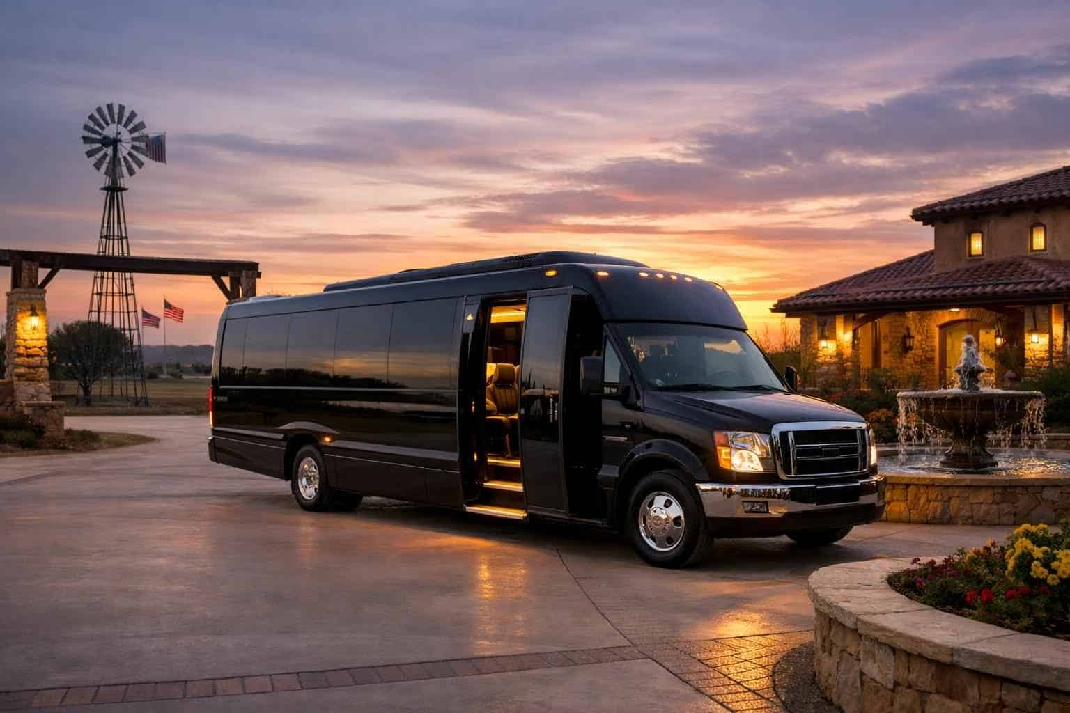 Best Shuttle Bus Rental in Pleasanton Texas