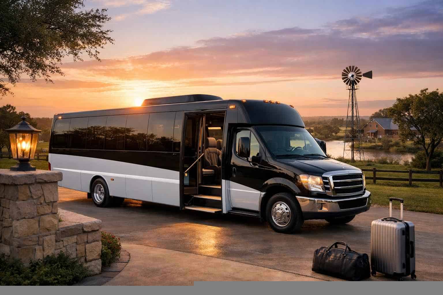 Best Shuttle Bus Rental in Seguin Texas