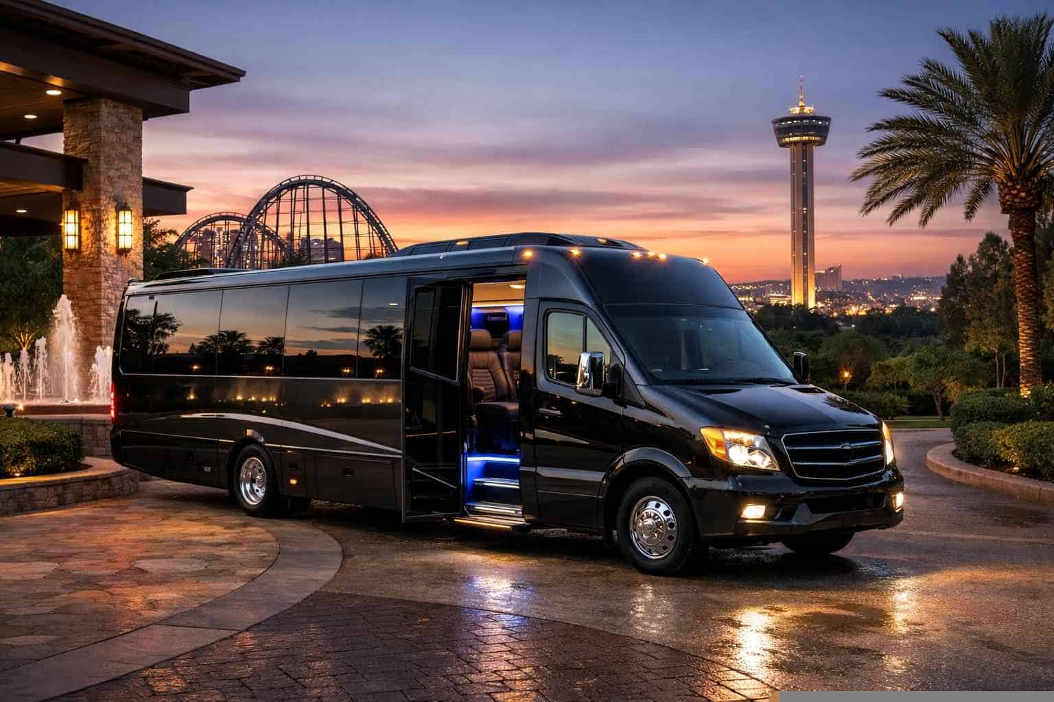 Best Shuttle Bus Rental in Universal City Texas