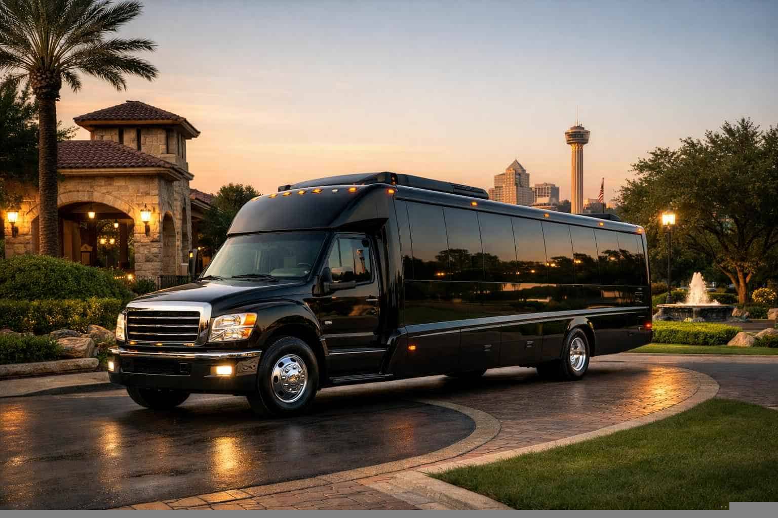 Best Shuttle Bus Rental In Windcrest Texas