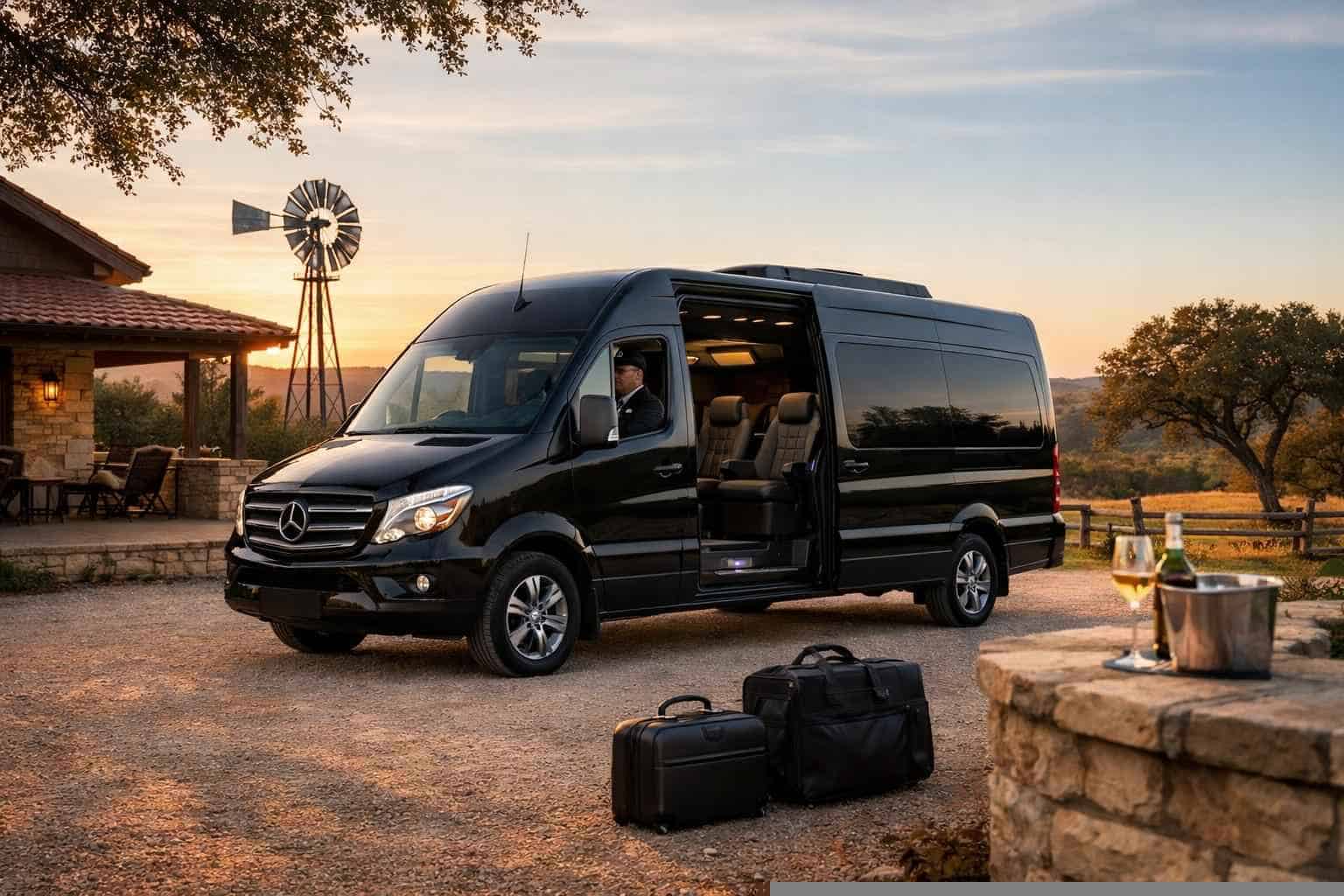 Best Sprinter Van Rental with Driver in Bulverde Texas