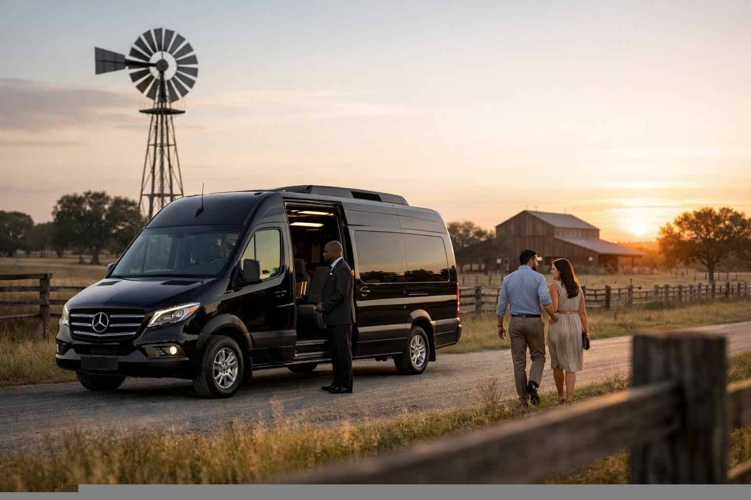 Best Sprinter Van Rental with Driver in Floresville Texas