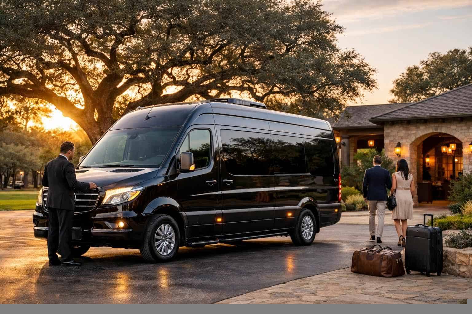 Best Sprinter Van Rental with Driver in Live Oak Texas