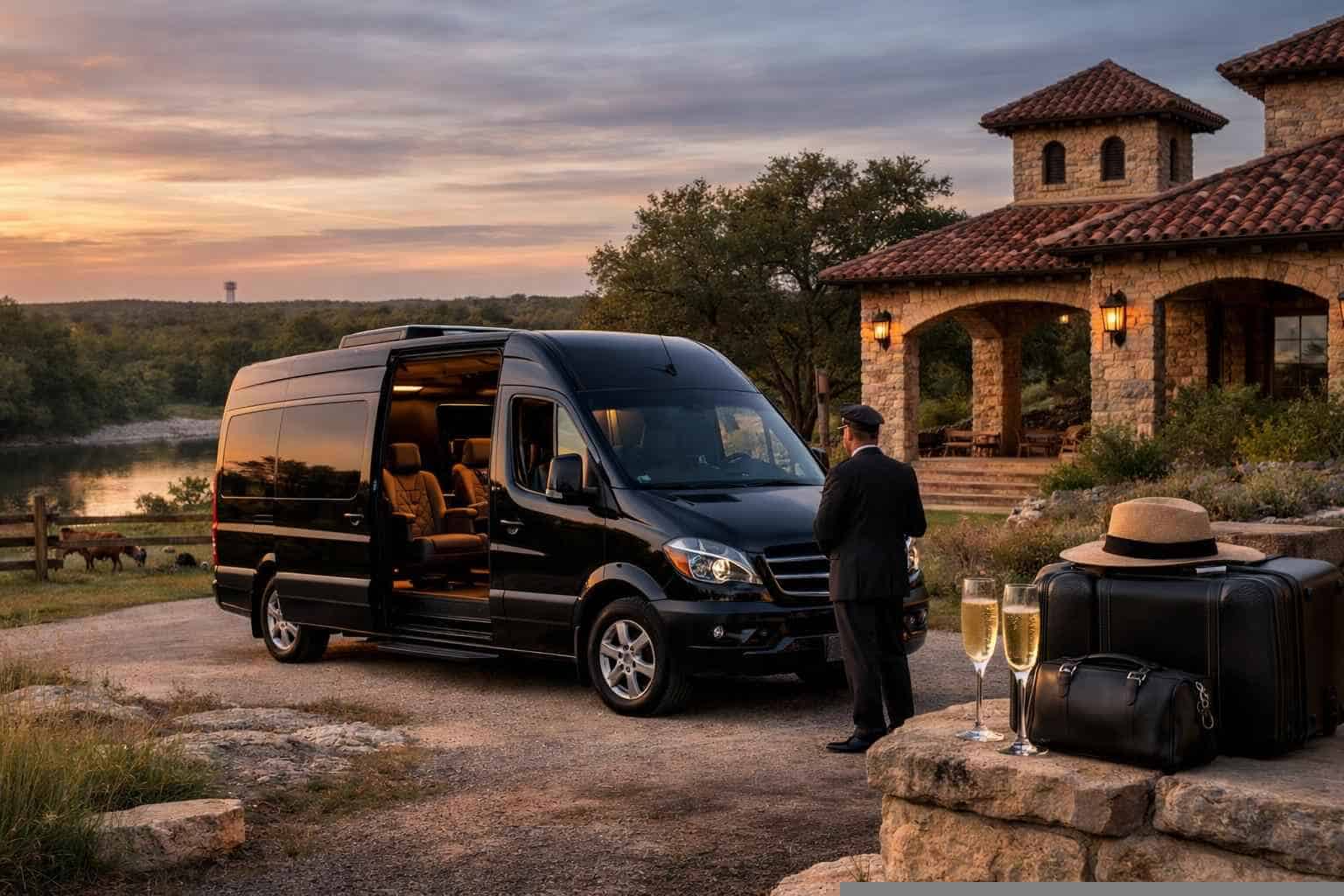 Best Sprinter Van Rental with Driver in Seguin Texas