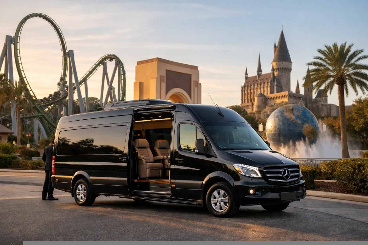 Best Sprinter Van Rental with Driver in Universal City Texas