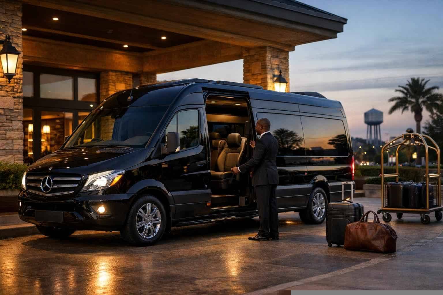 Best Sprinter Van Rental with Driver in Windcrest Texas