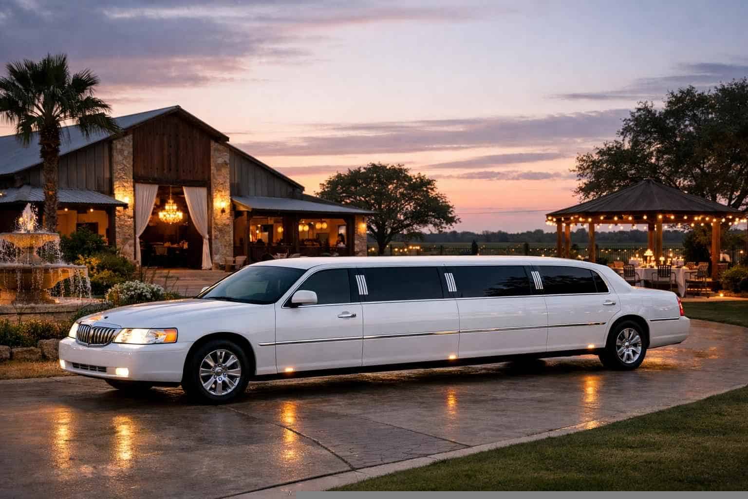 Best White Limo Rental In Floresville Texas