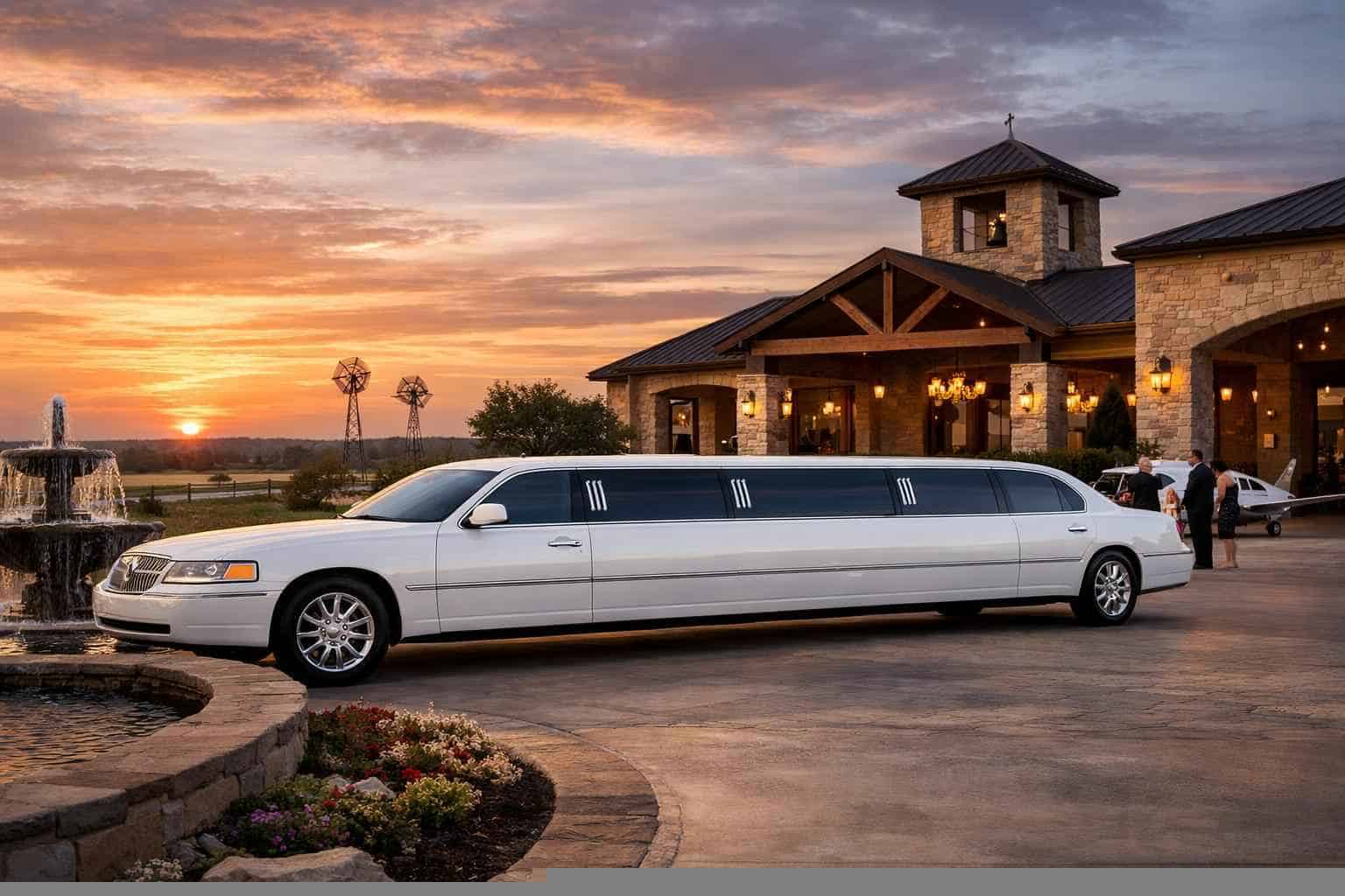 Best White Limo Rental in Seguin Texas