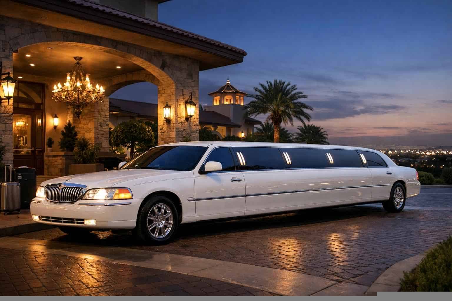 Best White Limo Rental in Windcrest Texas