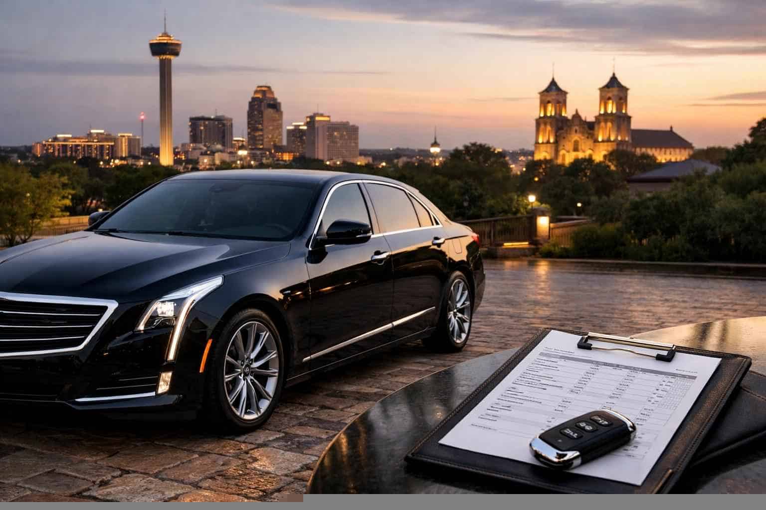 Black Car Service Prices in Alamo Heights TX