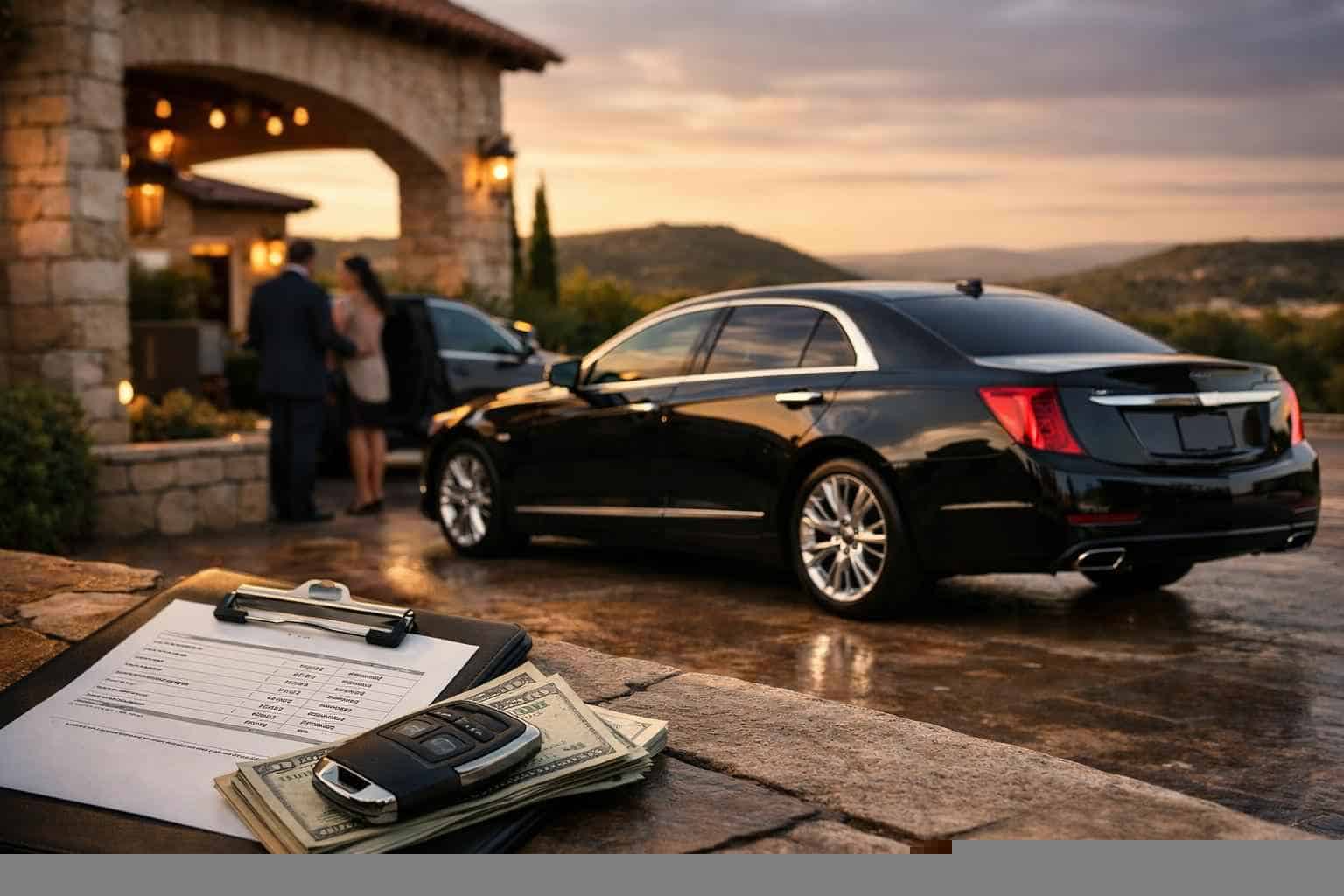 Black Car Service Prices in Helotes TX