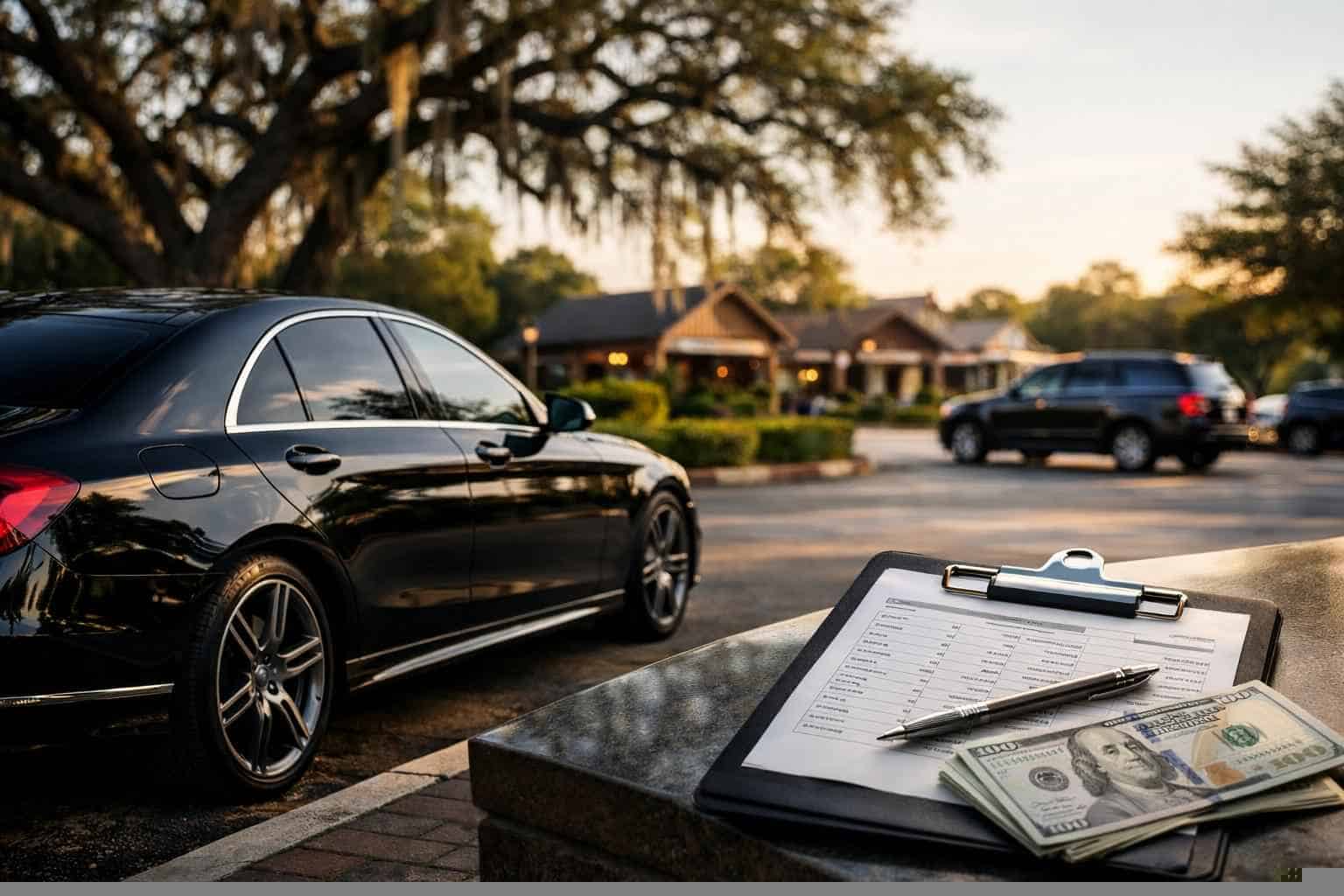 Black Car Service Prices in Live Oak TX