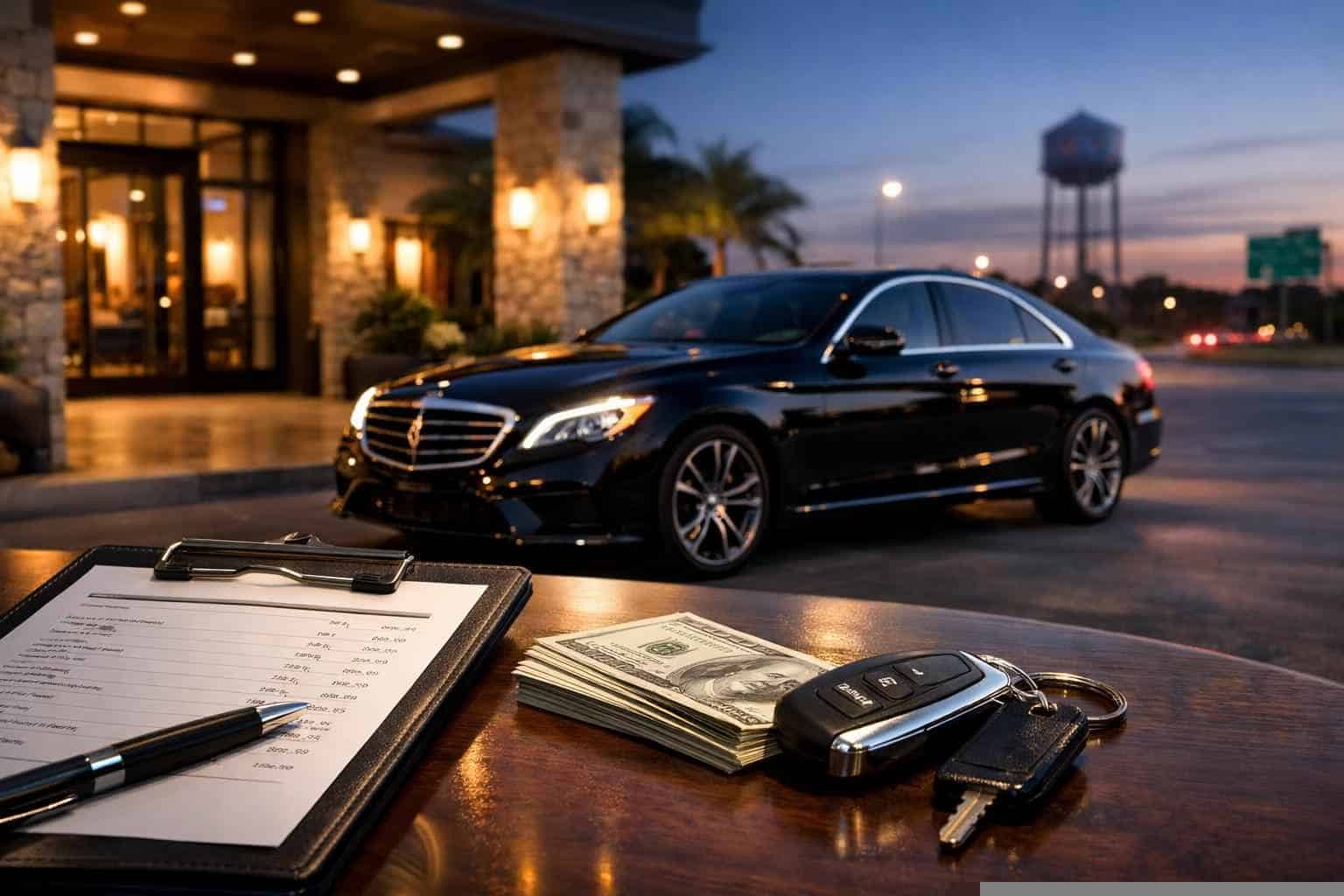 Black Car Service Prices in Schertz TX