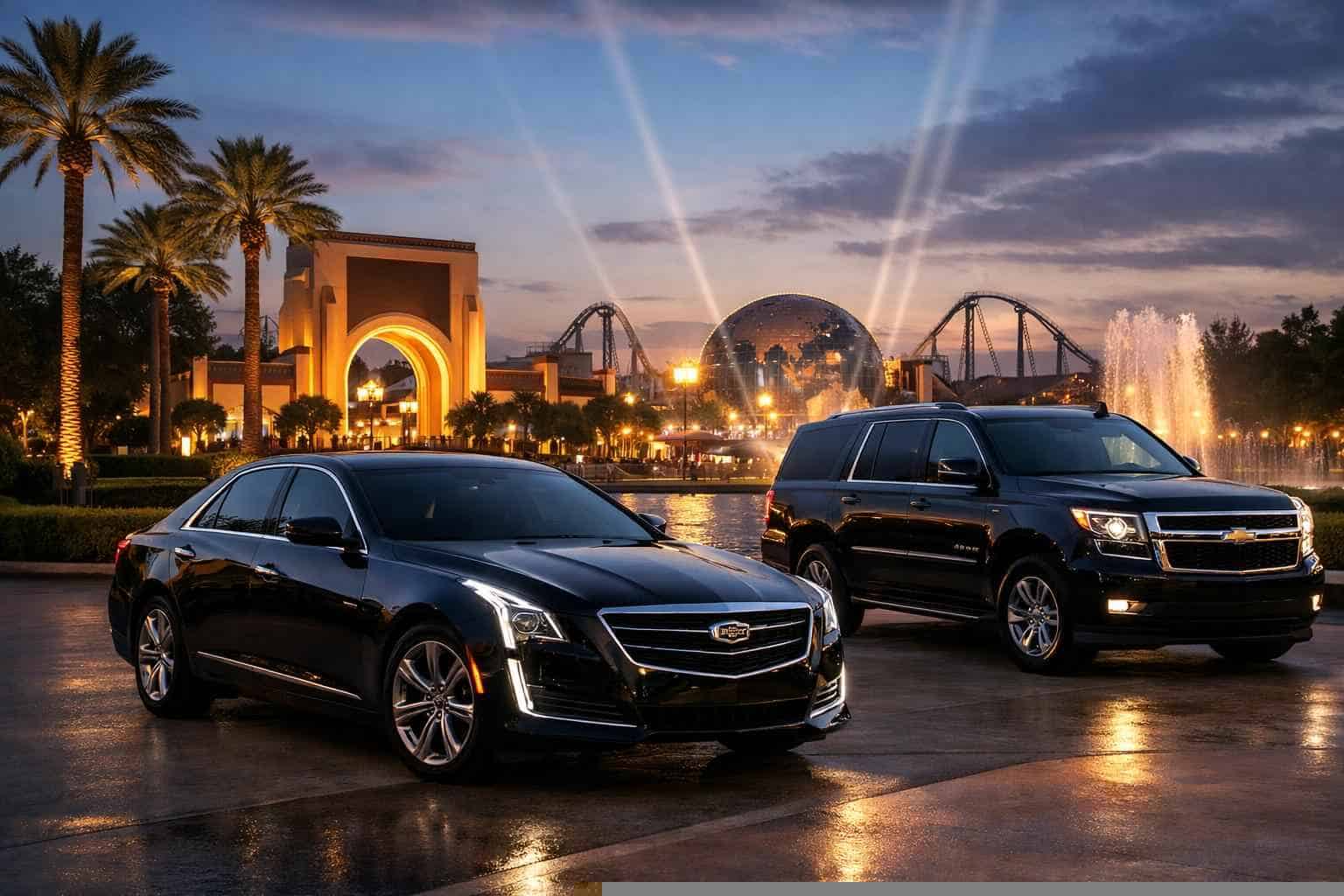 Black Car Service Services in Universal City Texas