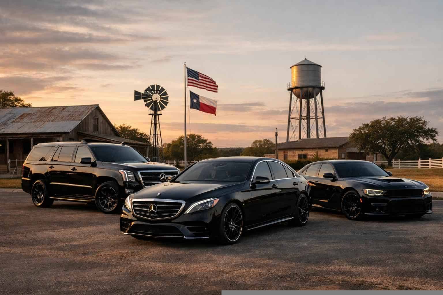 Black Cars in La Vernia Texas
