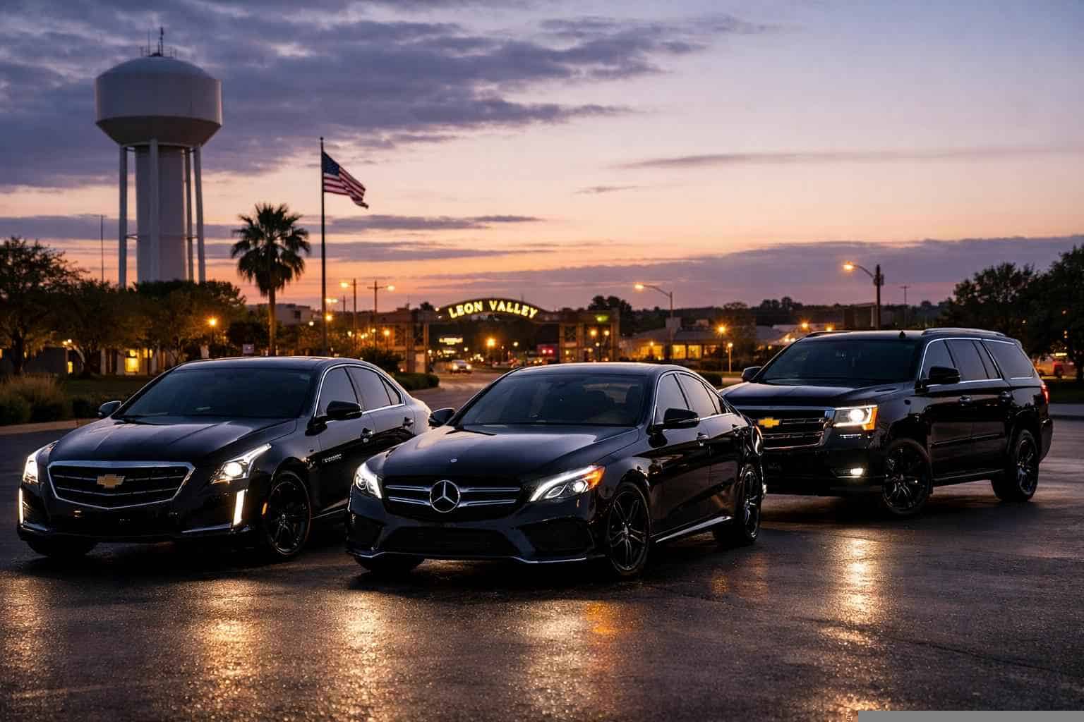 Black Cars in Leon Valley Texas