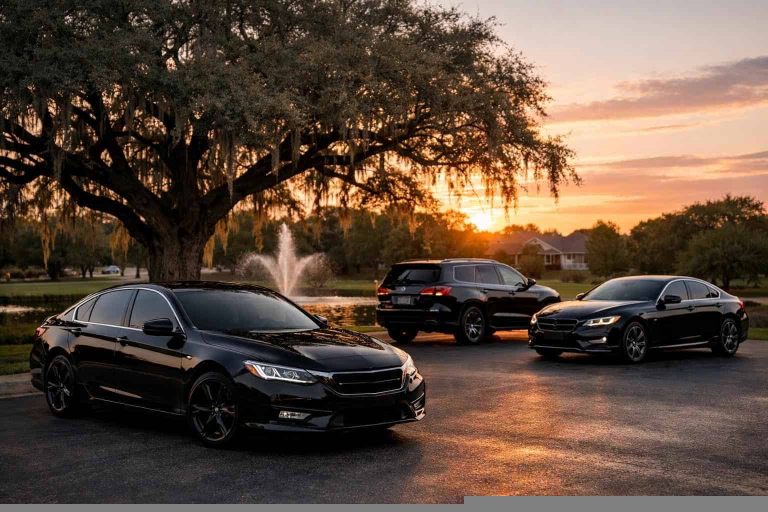 Black Cars in Live Oak Texas