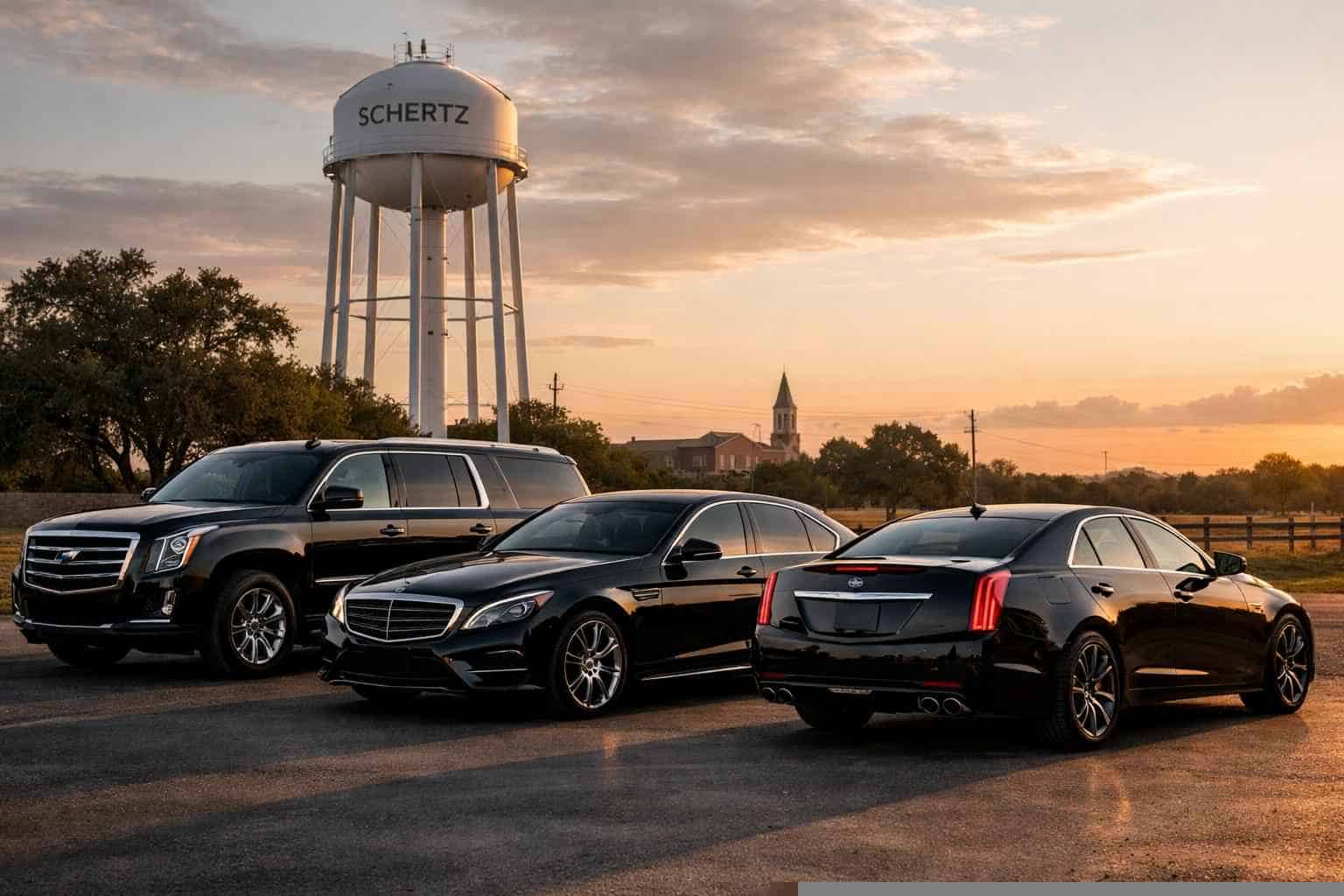 Black Cars in Schertz Texas