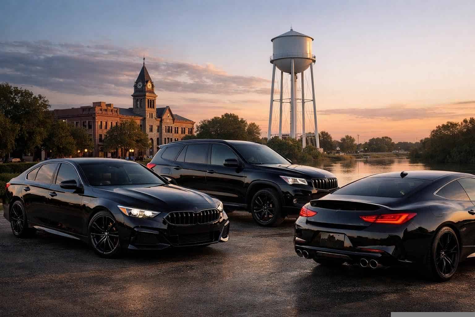 Black Cars in Seguin Texas