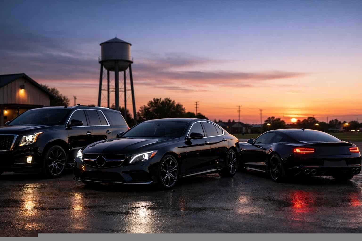 Black Cars in Selma Texas