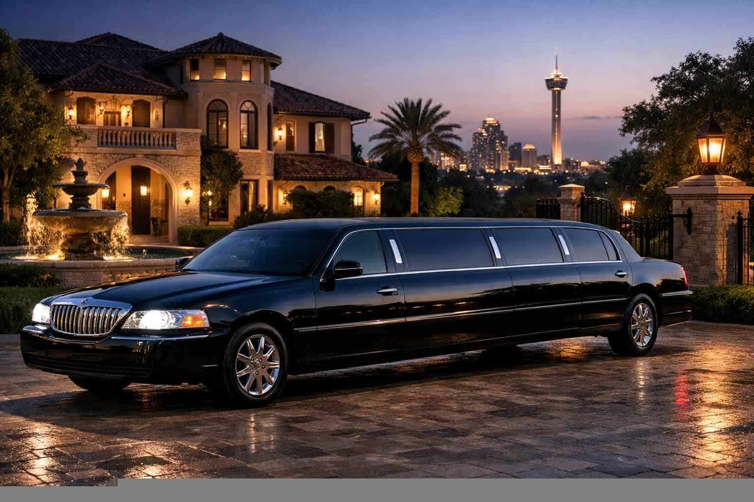 Black Limo Rental Alamo Heights TX