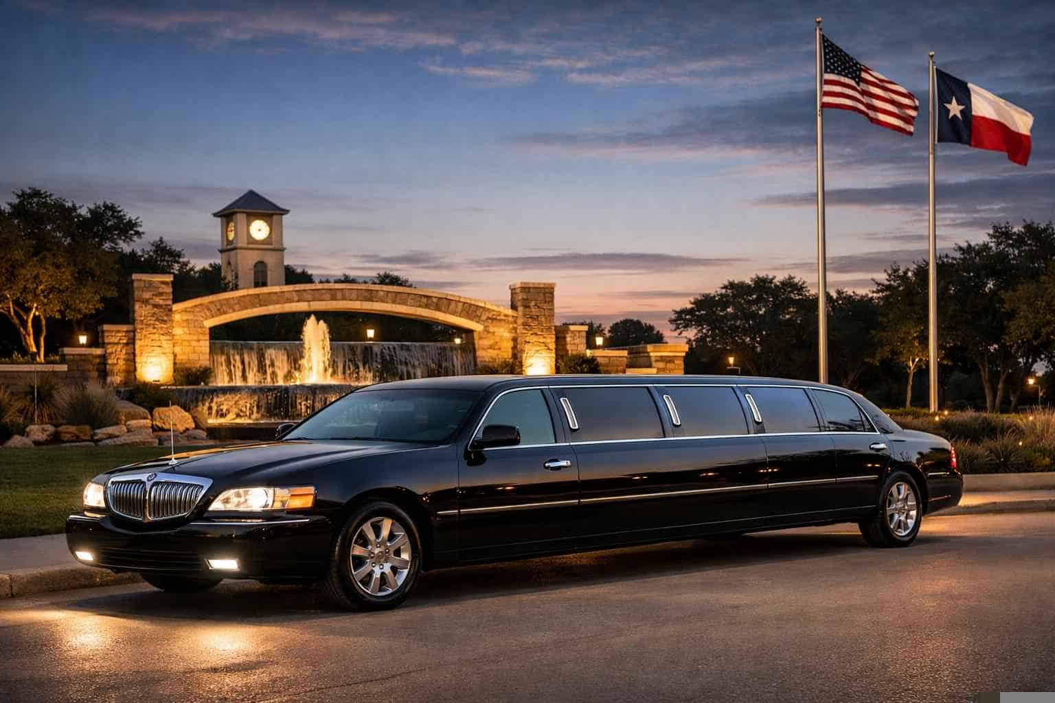 Black Limo Rental Converse TX