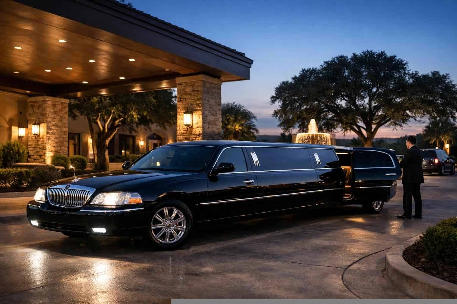 Black Limo Rental Live Oak TX