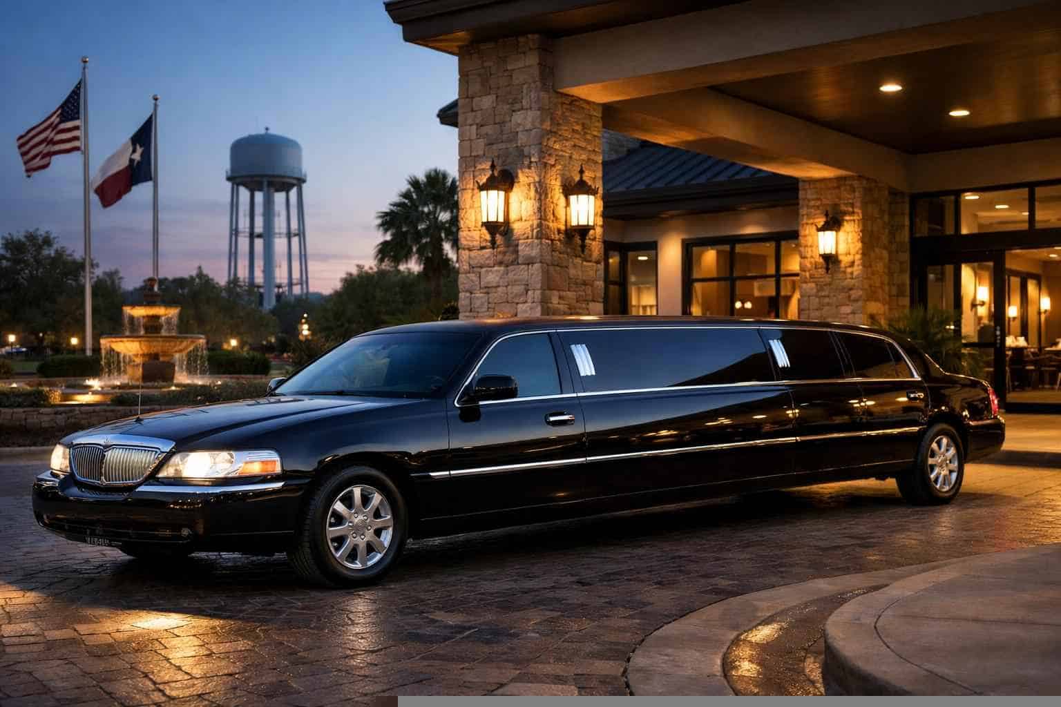 Black Limo Rental Near Me Cibolo TX