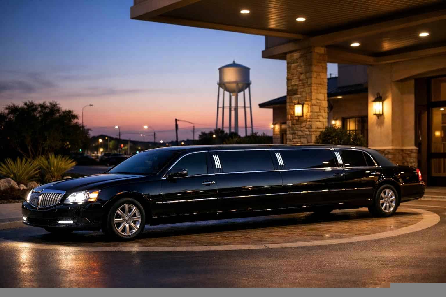 Black Limo Rental Near Me Converse TX