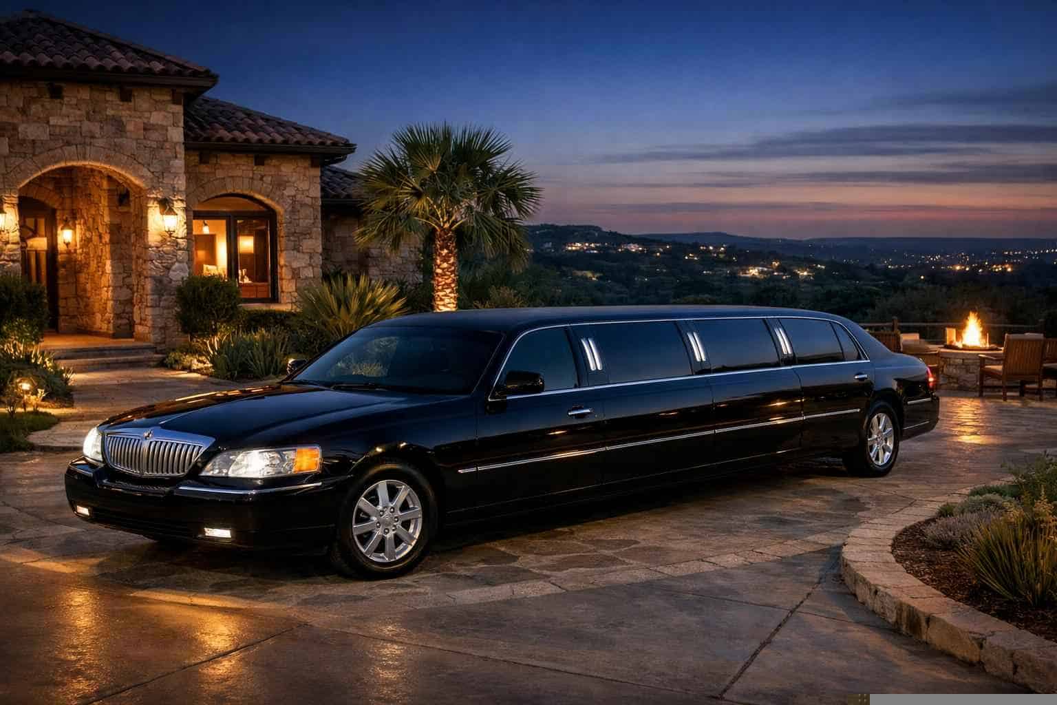 Black Limo Rental Near Me Helotes TX
