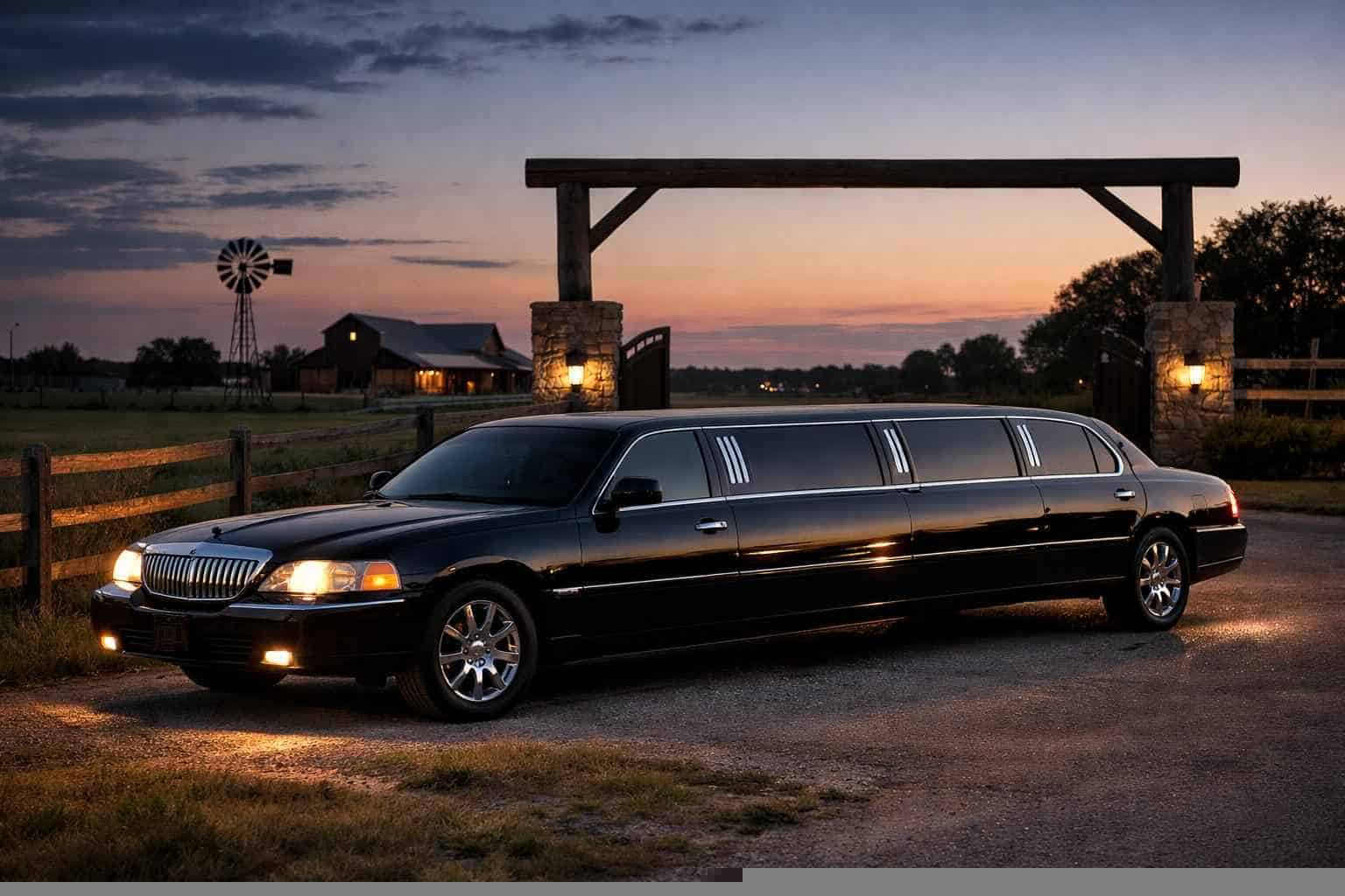 Black Limo Rental Near Me La Vernia TX
