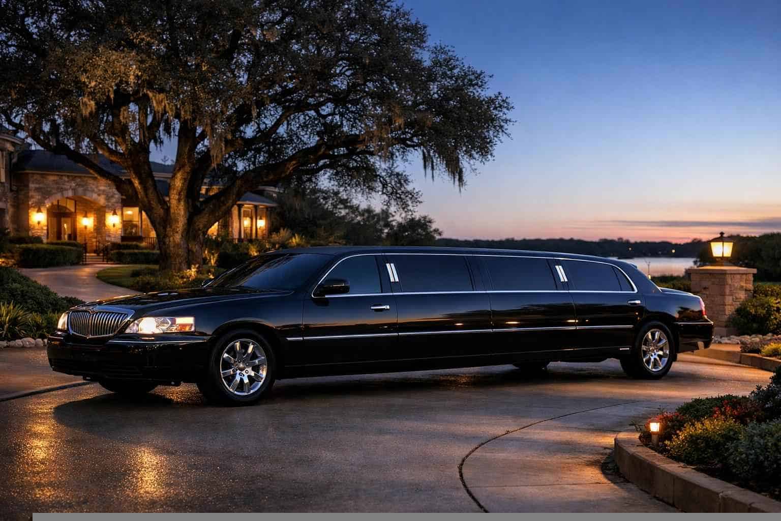 Black Limo Rental Near Me Live Oak TX