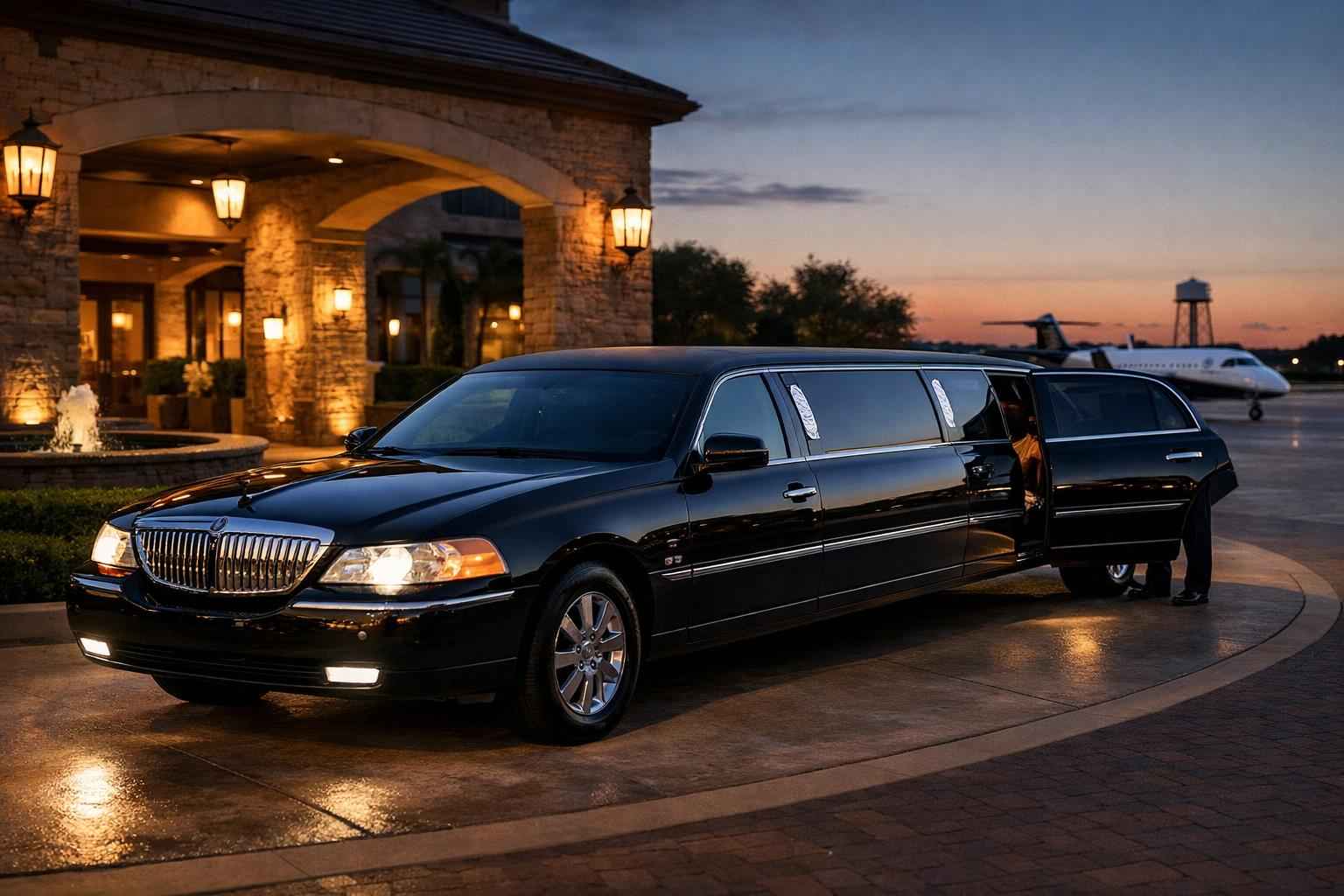 Black Limo Rental Near Me Schertz TX