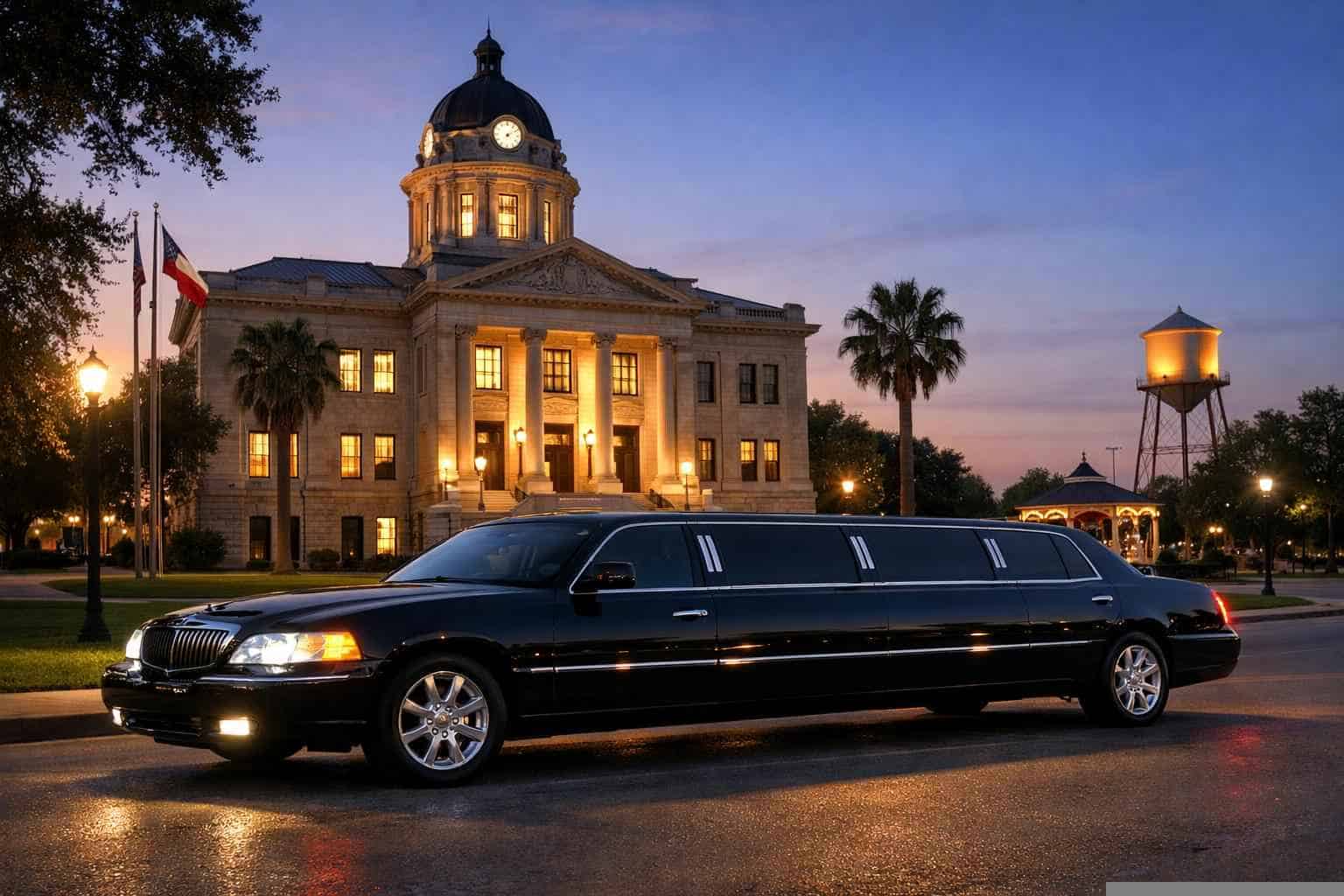 Black Limo Rental Near Me Seguin TX