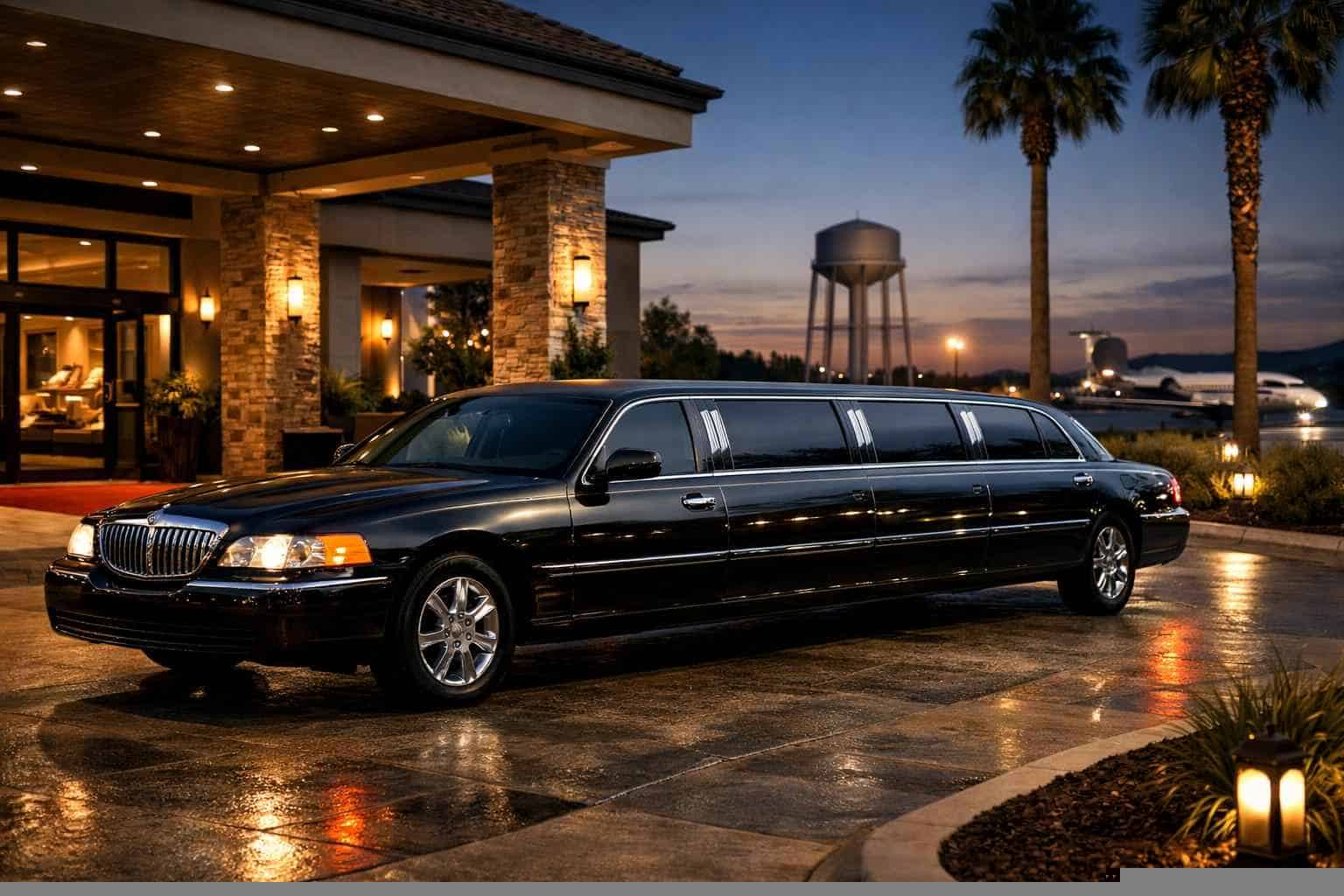 Black Limo Rental Near Me Selma TX