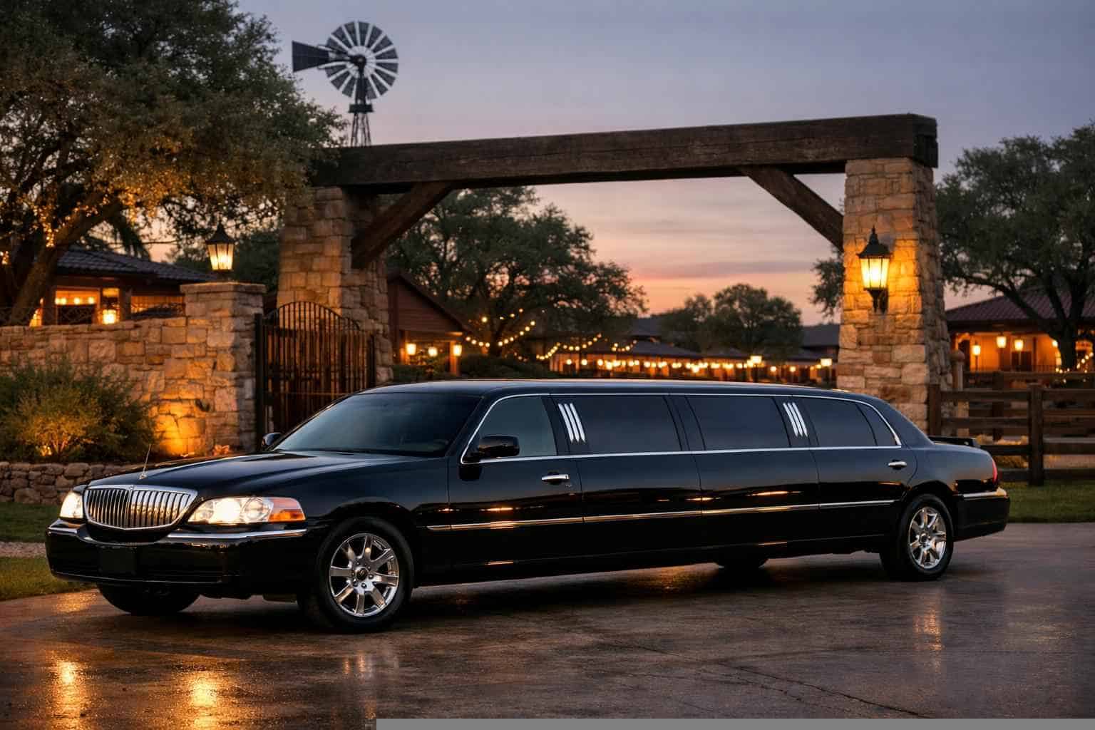 Black Limo Rental Pleasanton TX