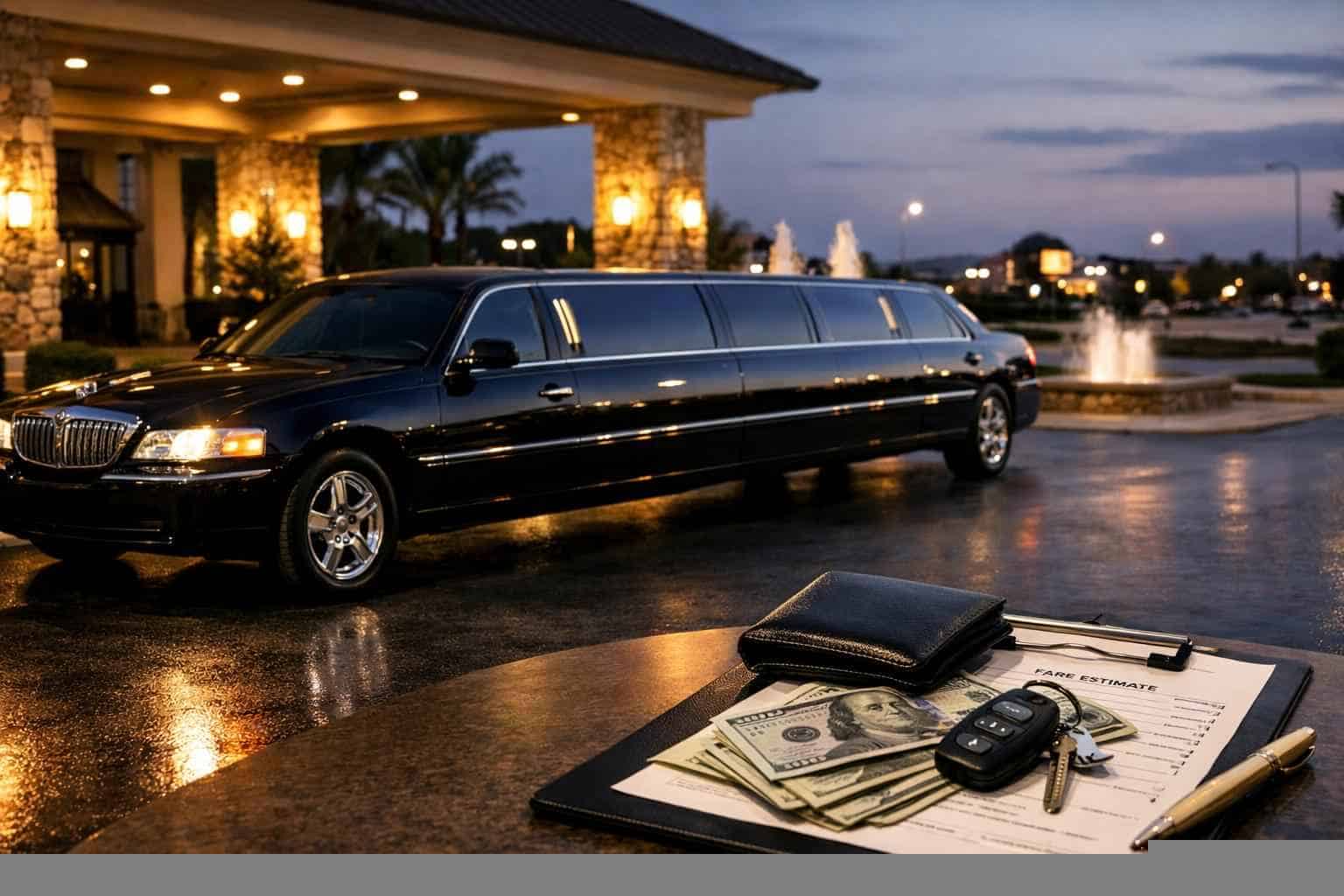Black Limo Rental Prices in Converse TX
