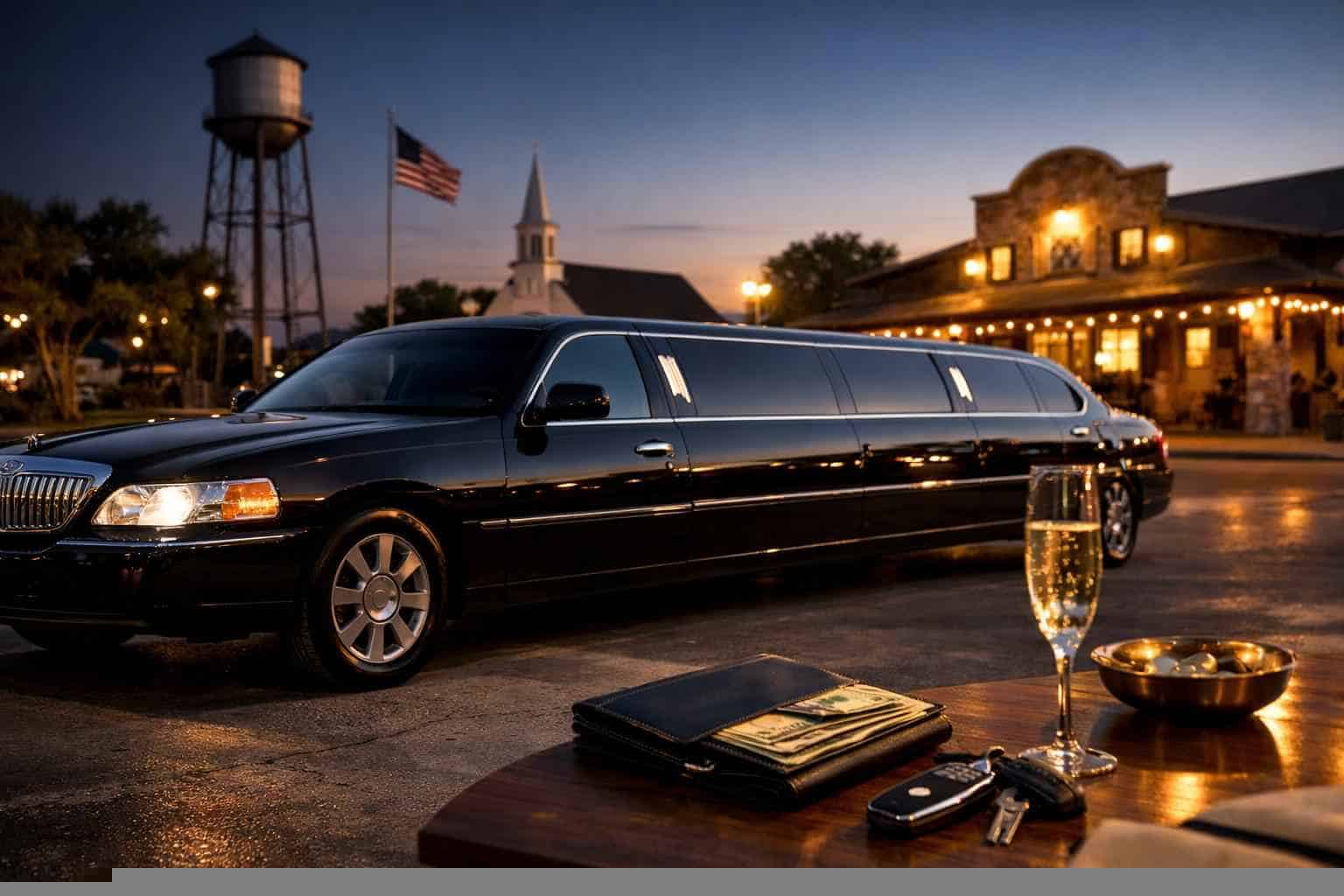 Black Limo Rental Prices in La Vernia TX