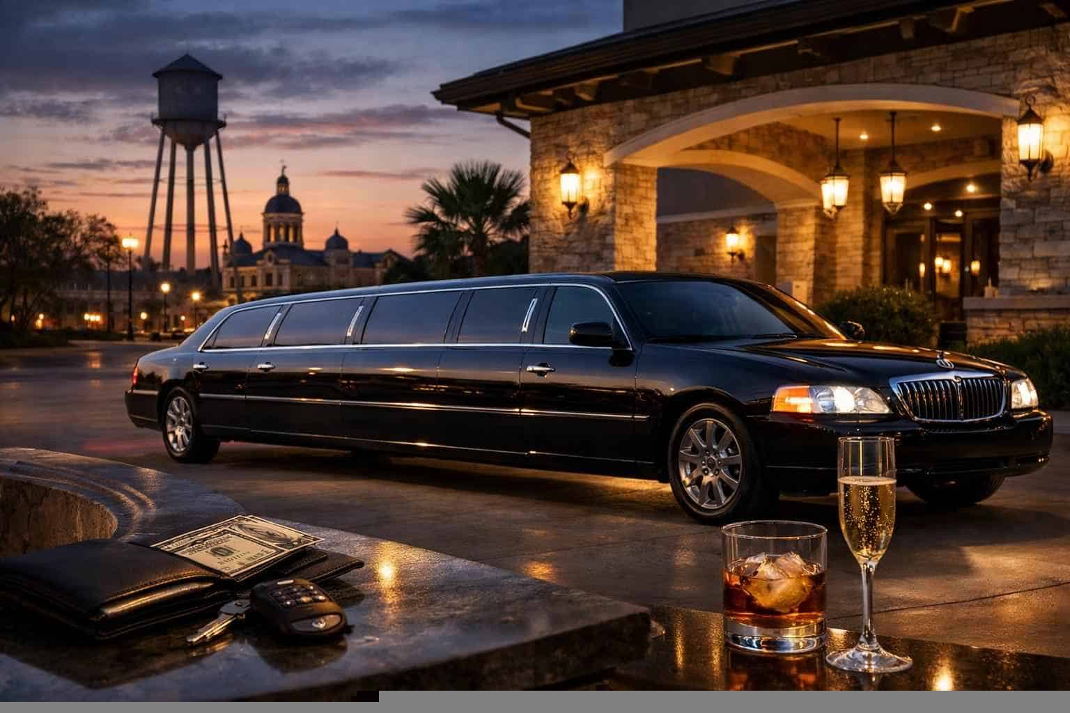 Black Limo Rental Prices in Seguin TX