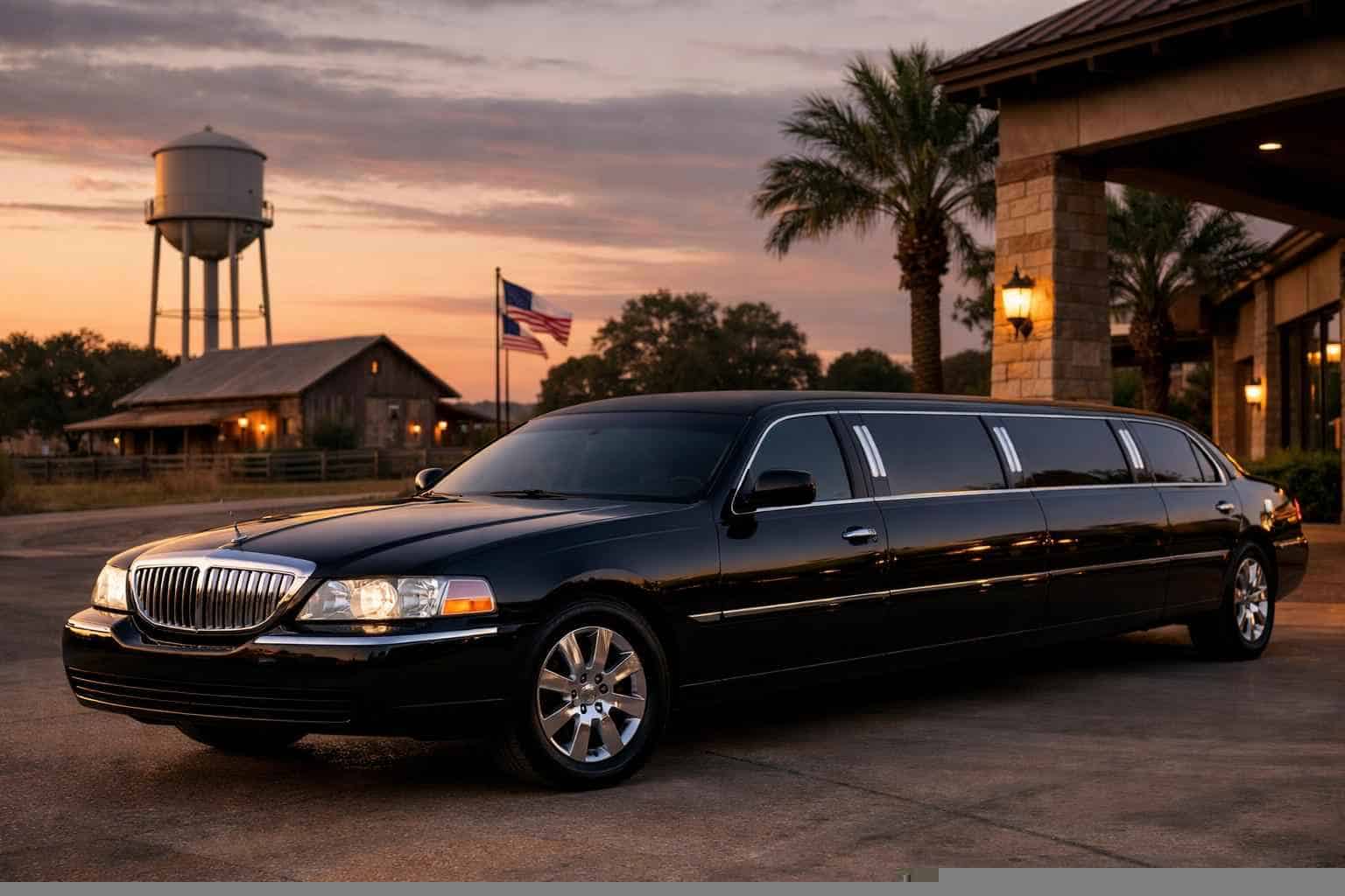 Black Limo Rental Services in Converse Texas
