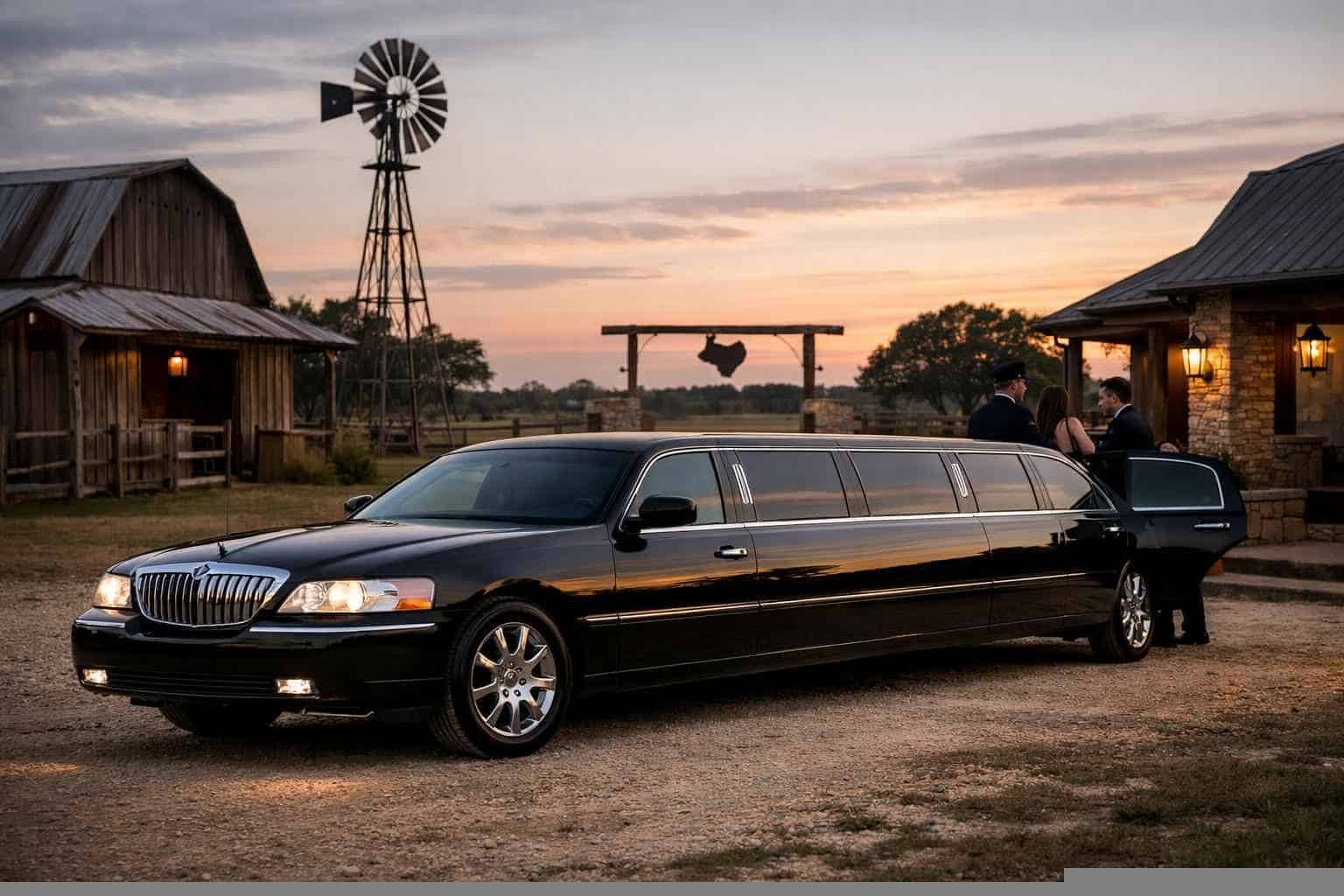 Black Limo Rental Services in La Vernia Texas