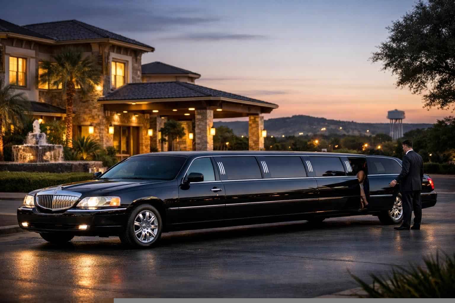 Black Limo Rental Services in Leon Valley Texas
