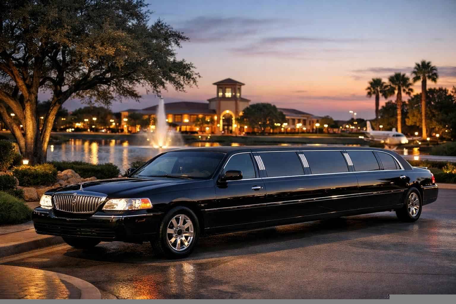 Black Limo Rental Services in Live Oak Texas