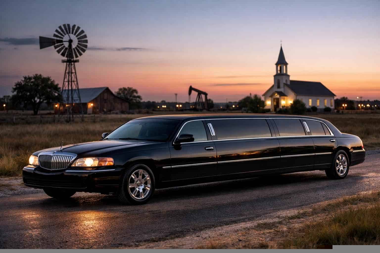 Black Limo Rental Services in Pleasanton Texas