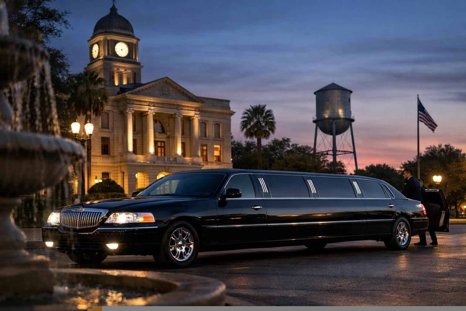 Black Limo Rental Services in Seguin Texas