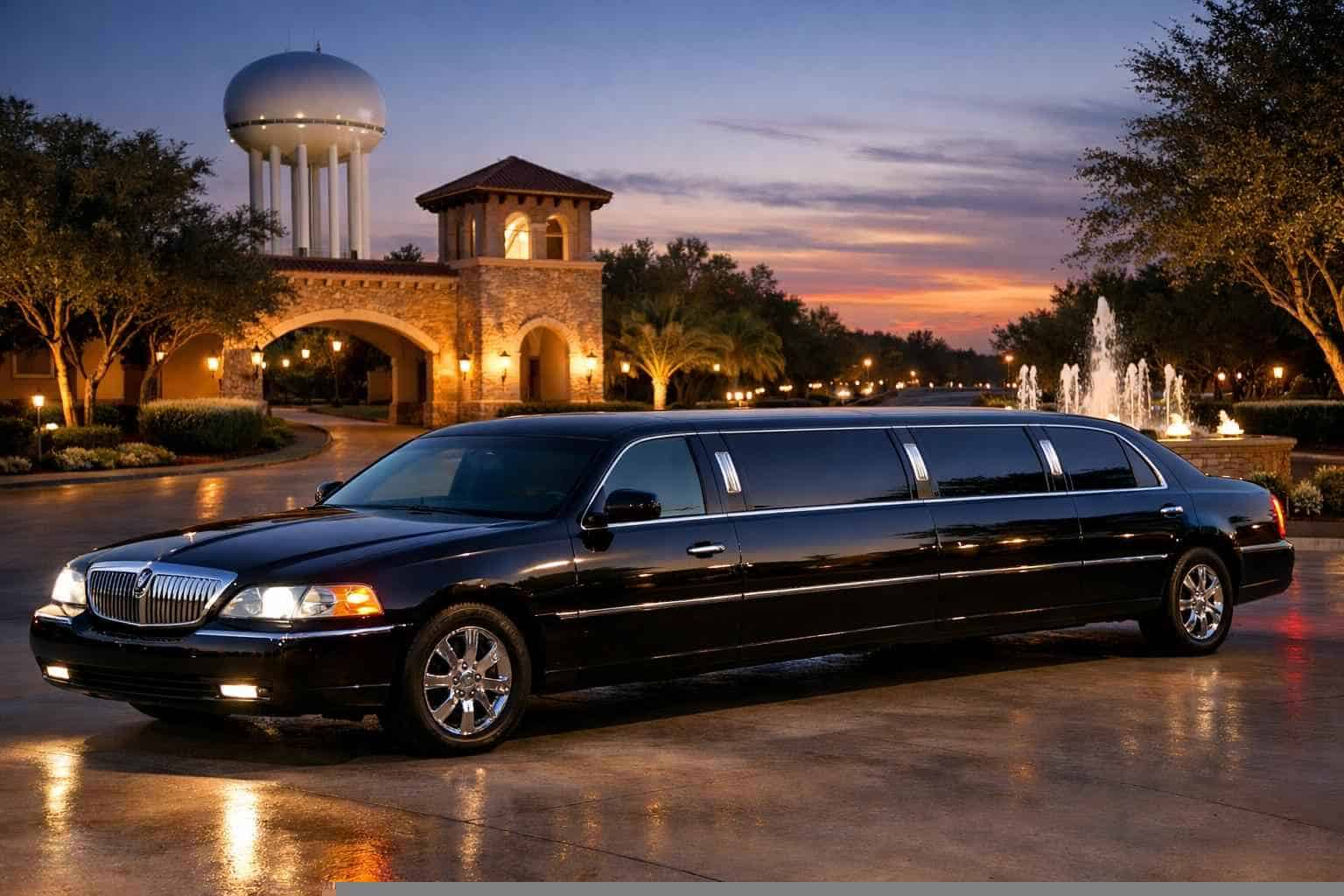 Black Limo Rental Services in Windcrest Texas